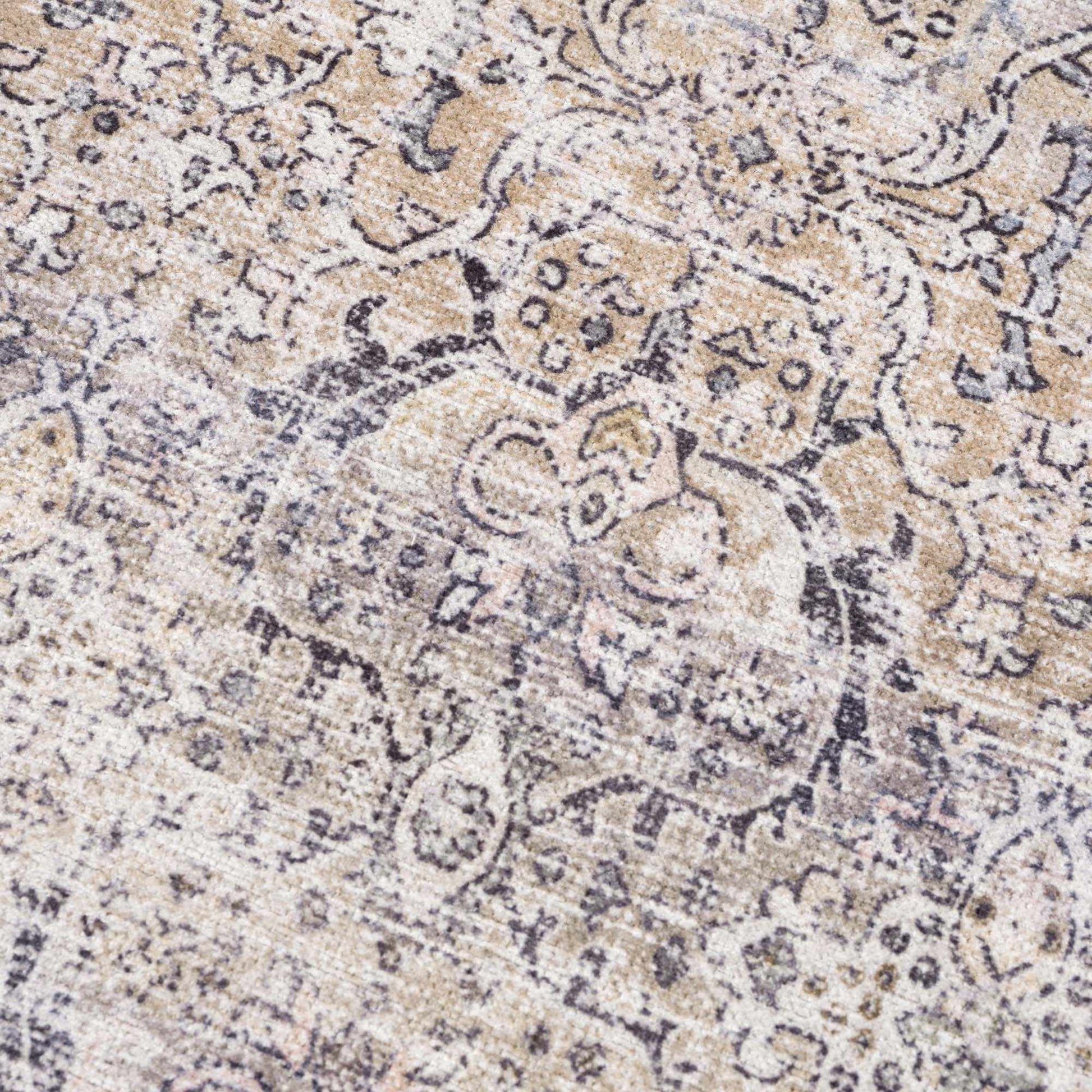 Olive Holi-2304 Washable Area Rug - 2’ x 3’ Rectangle - Boutique Rugs