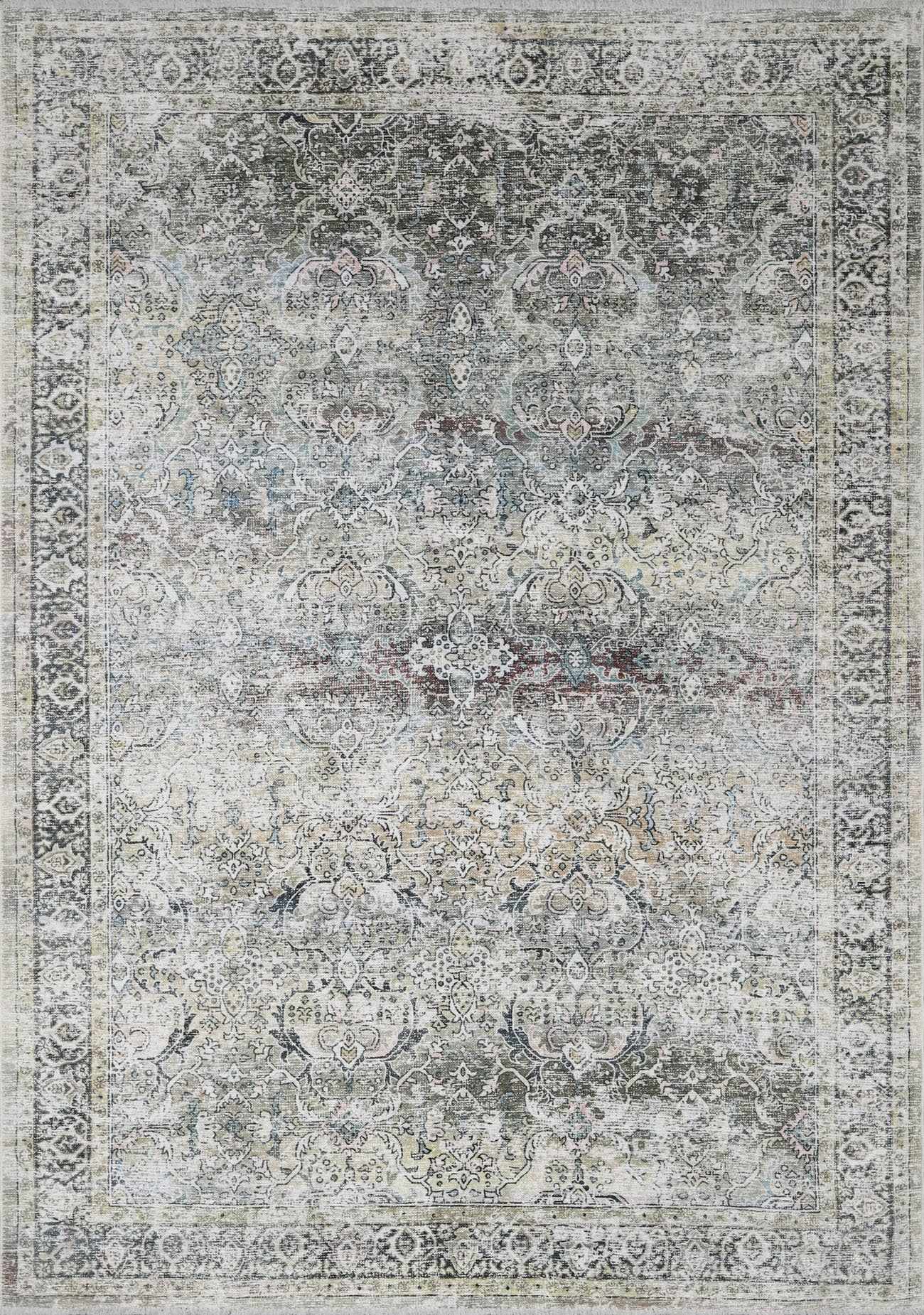 Olive Holi-2304 Washable Area Rug - Boutique Rugs