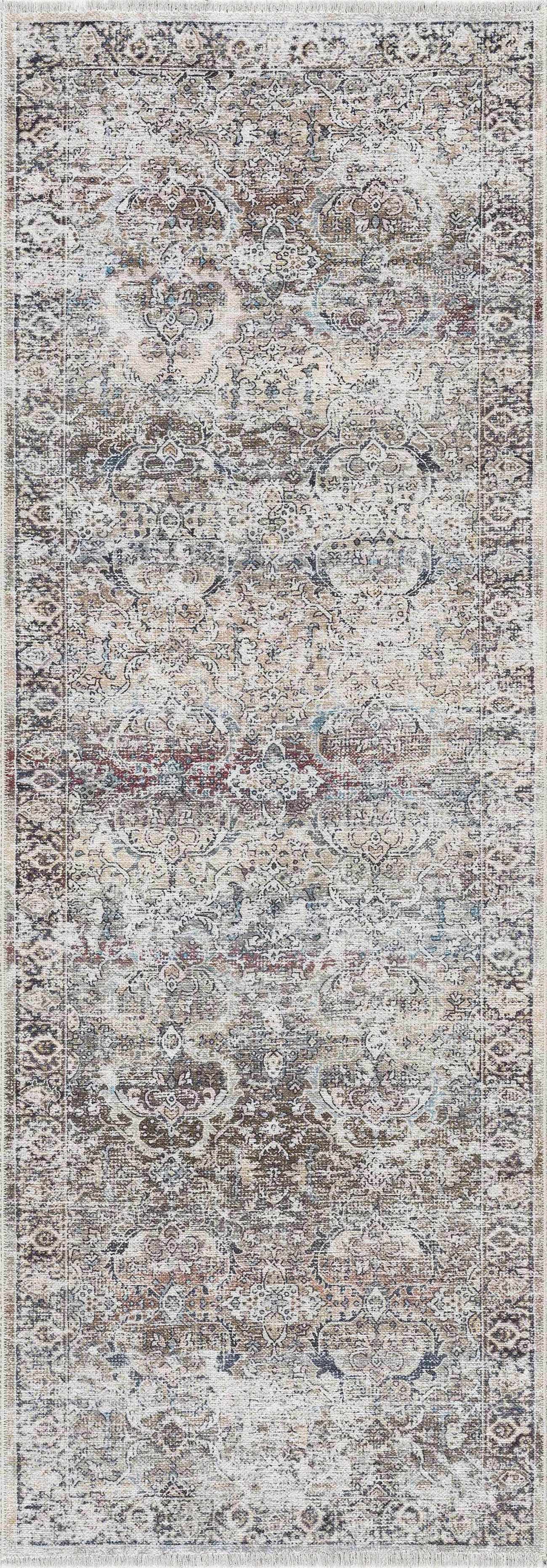 Olive Holi-2304 Washable Area Rug - Boutique Rugs