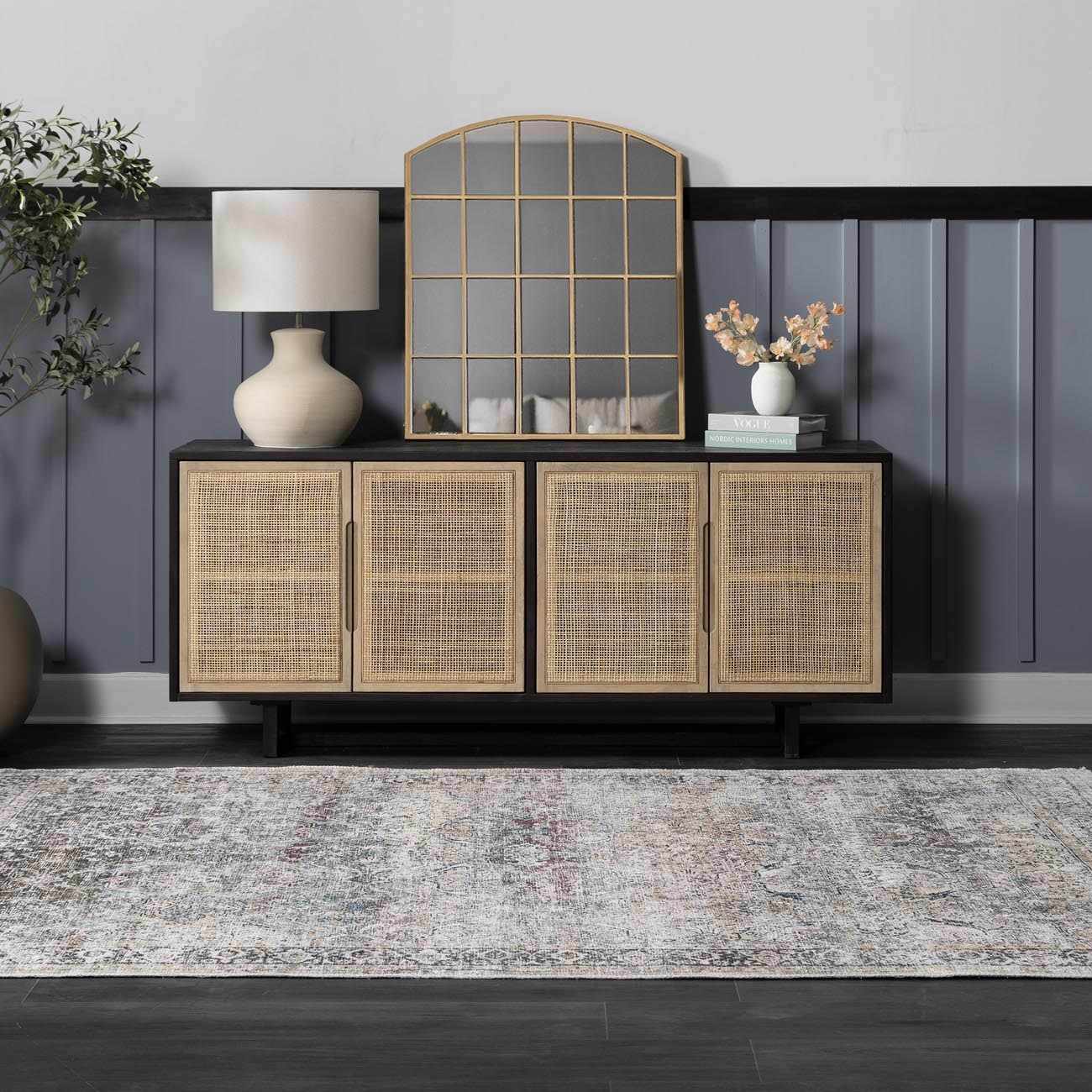 Olive Holi-2304 Washable Area Rug - Boutique Rugs