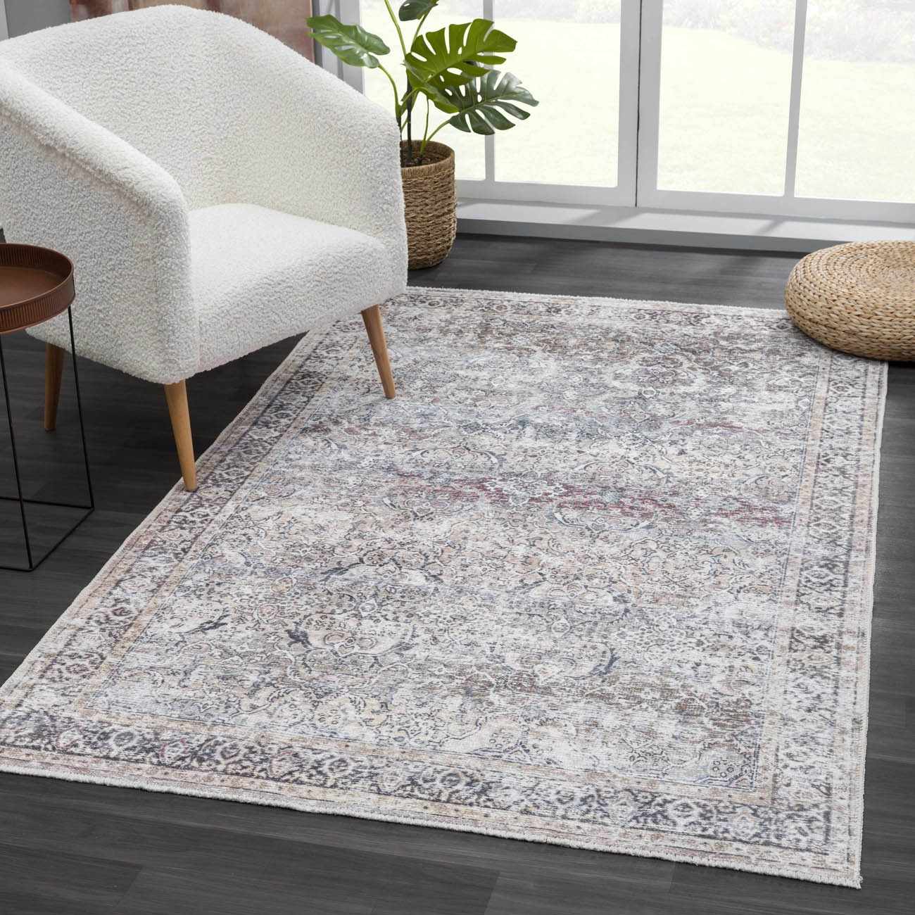 Olive Holi-2304 Washable Area Rug - Boutique Rugs