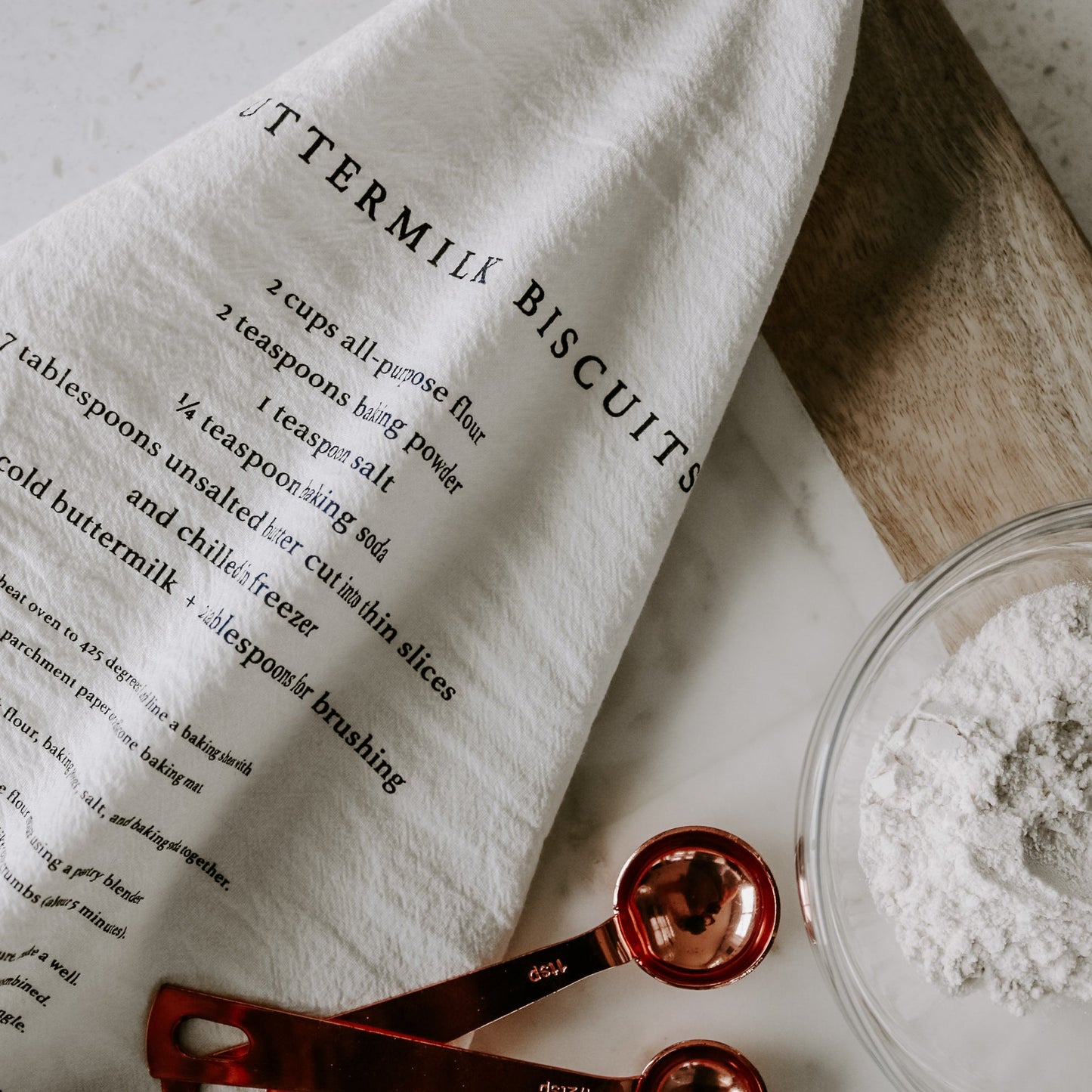 Buttermilk Biscuits Tea Towel - Sweet Water Decor