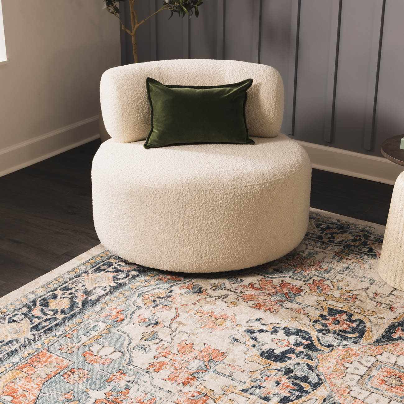 Dorval Outdoor Rug - 7’10’’ Round - Boutique Rugs