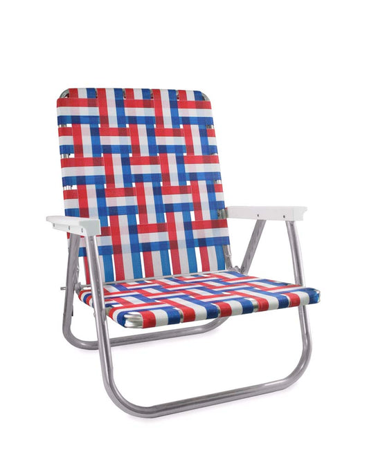 La chaise de plage basse Patriot