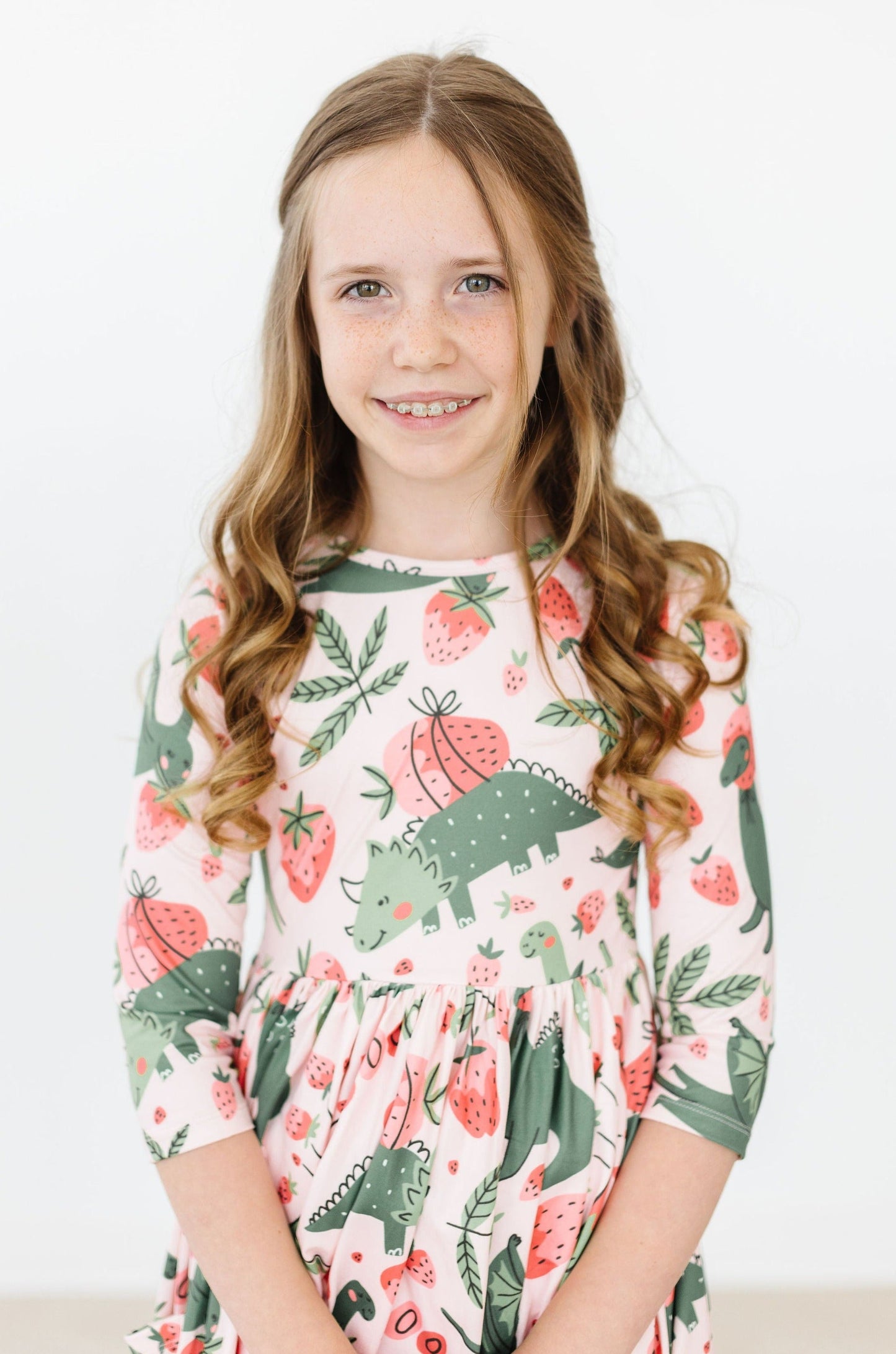 Hear Me Roar Dinosaur Twirl Dress - Mila & Rose ®