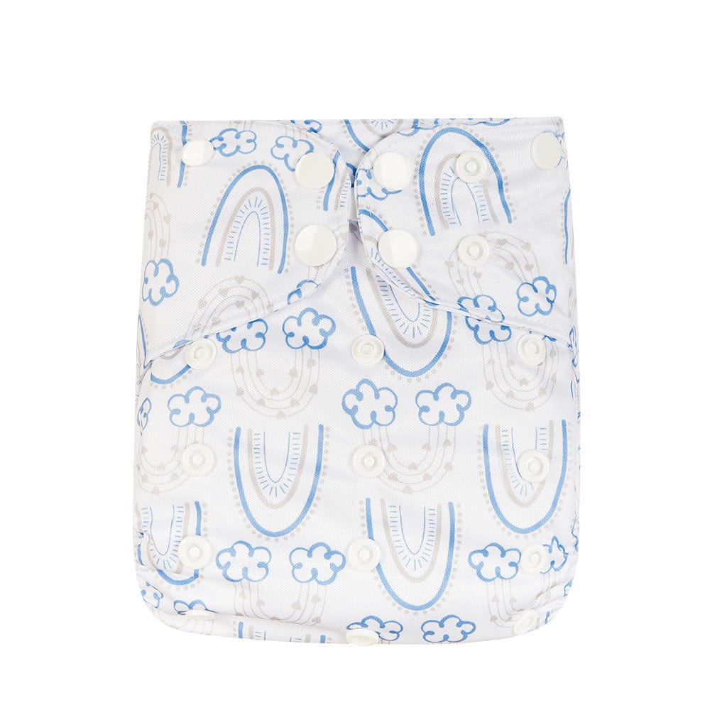 Earth & Pebble One Size Pocket Diaper - Serenity Collection