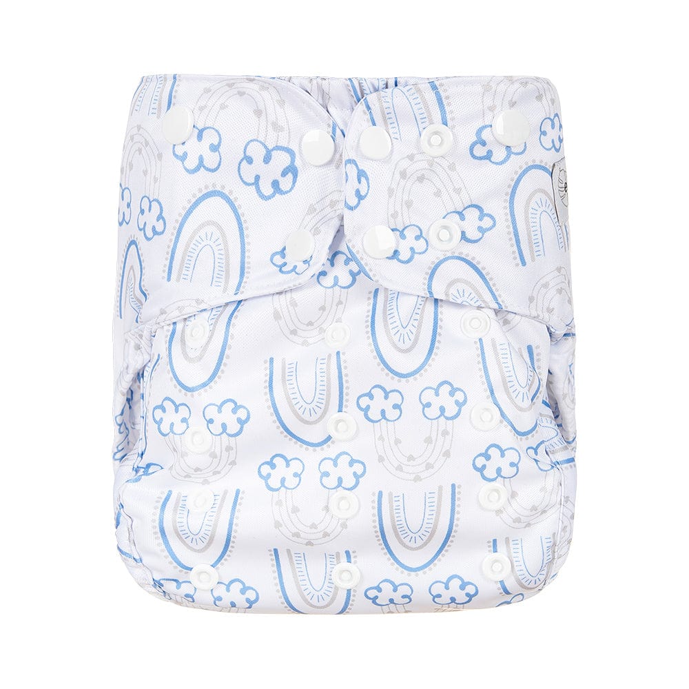 Earth & Pebble One Size Diaper Cover - Serenity Collection