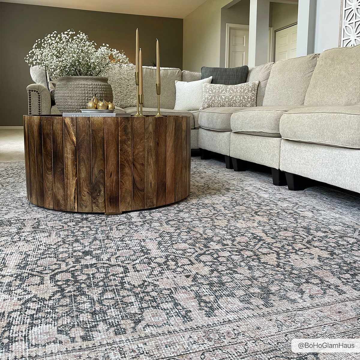 Hedda Washable Area Rug - Boutique Rugs