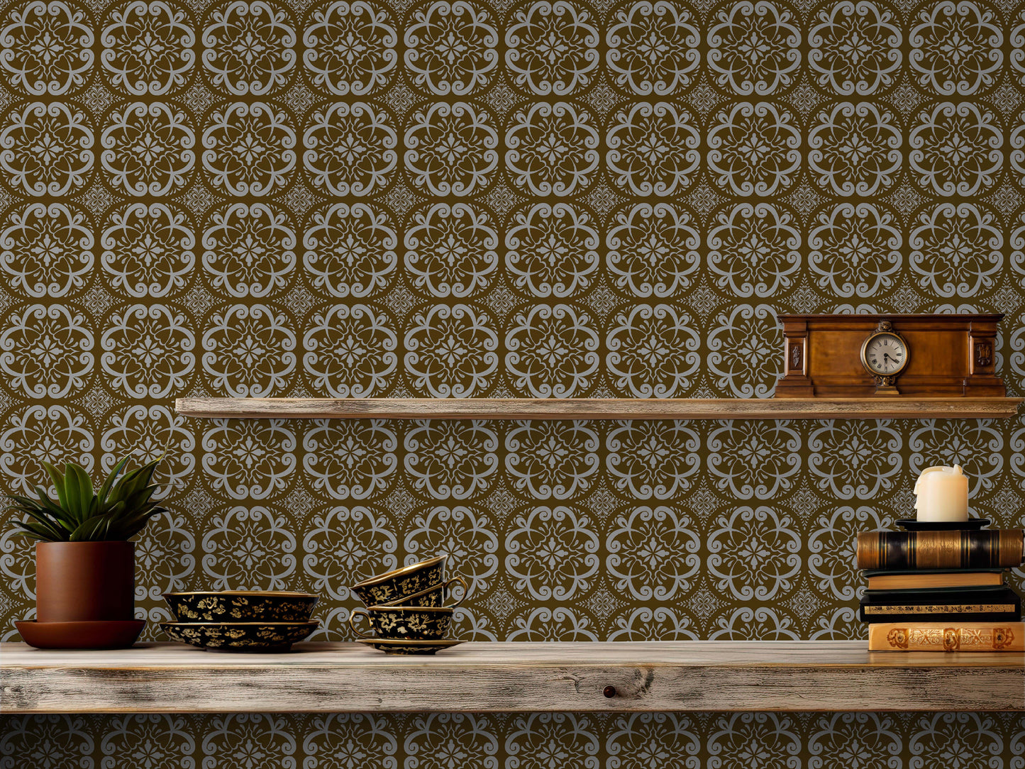 Helen Wallpaper by The Bright Leaf Design - Loomwell Home Goods