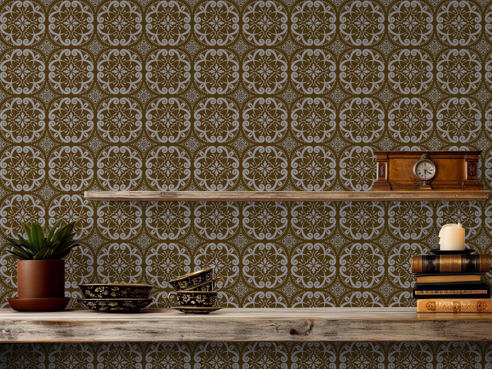 Helen Wallpaper by The Bright Leaf Design - Loomwell Home Goods