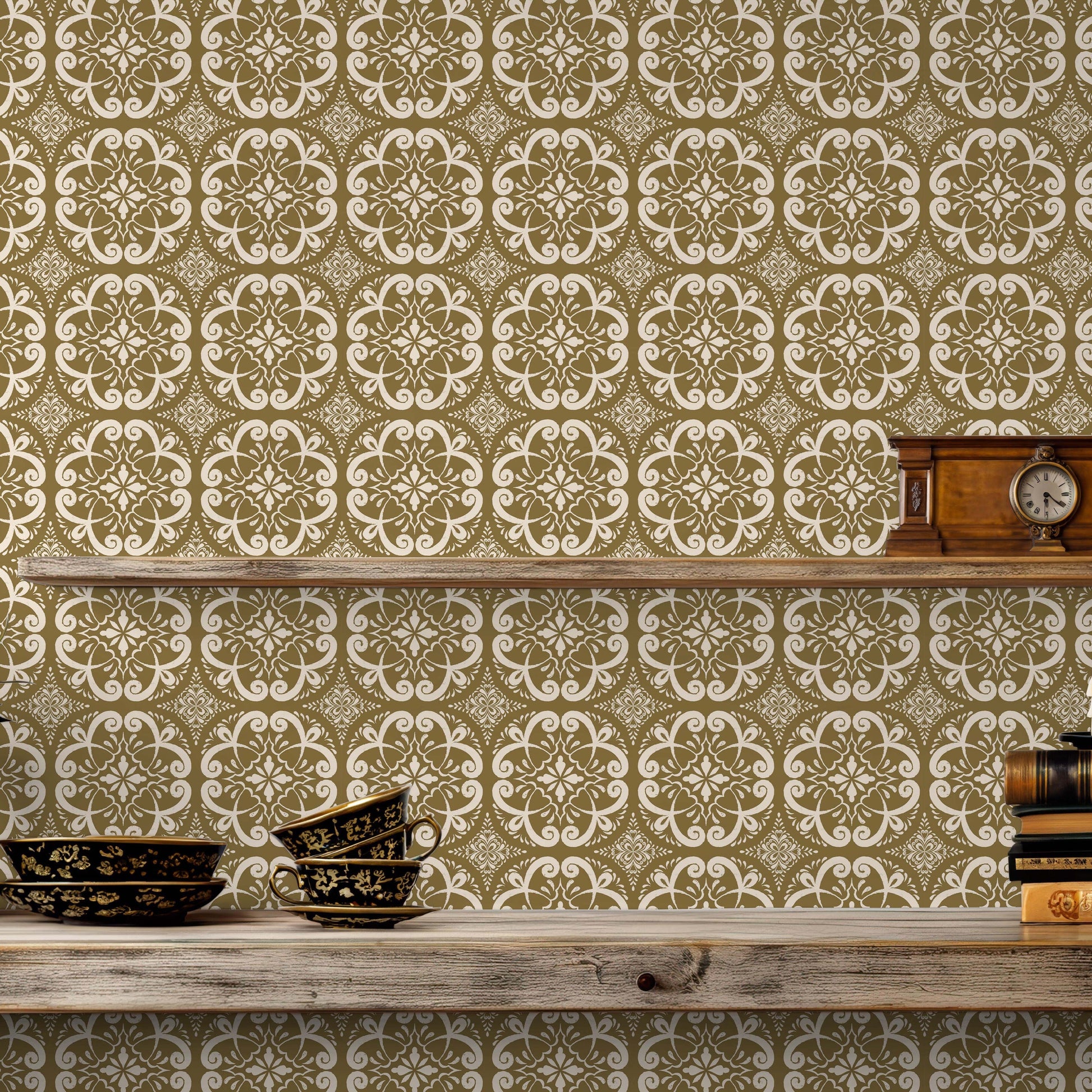 Helen Wallpaper by The Bright Leaf Design - Loomwell Home Goods