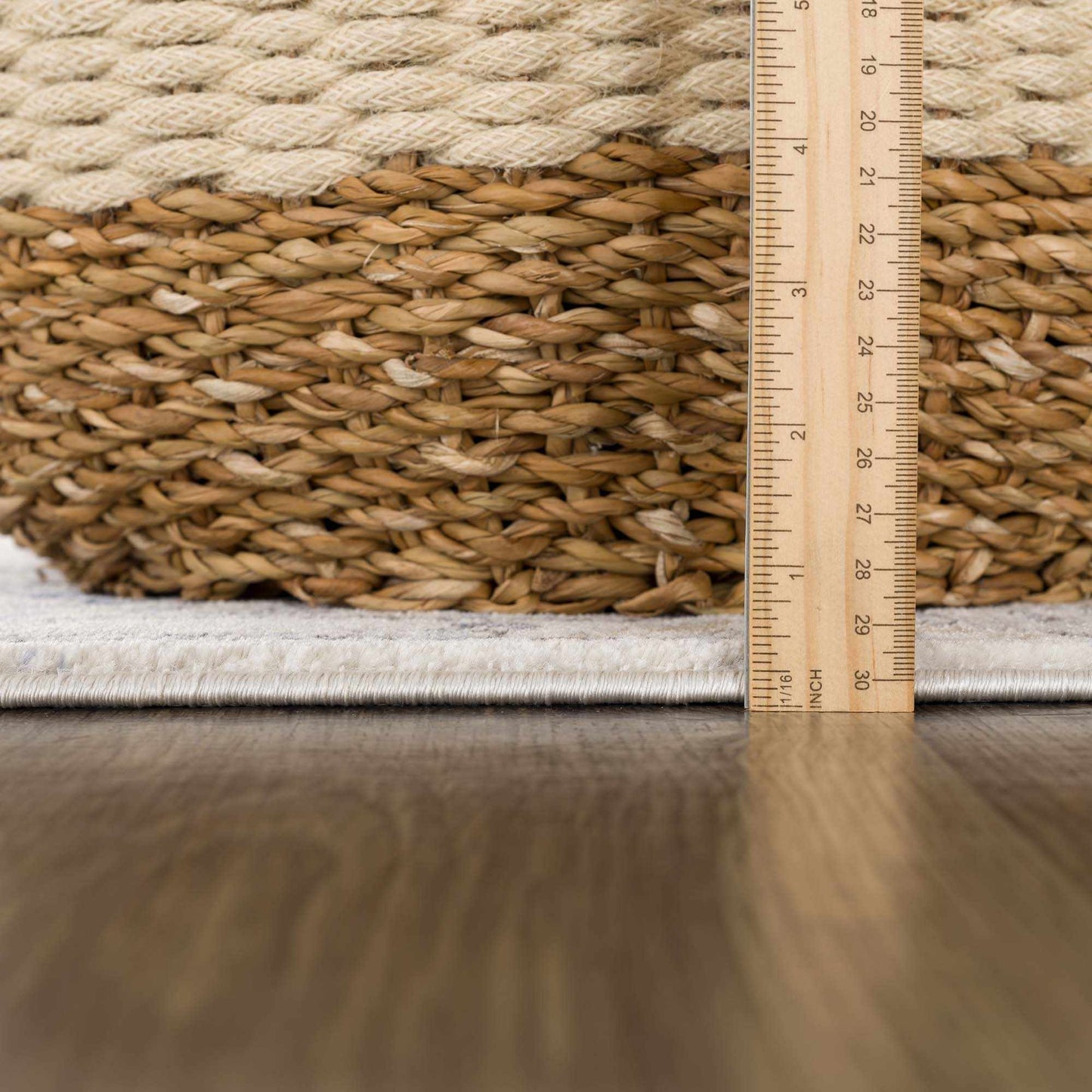 Parkerfield Cream & Blue Area Rug - Boutique Rugs