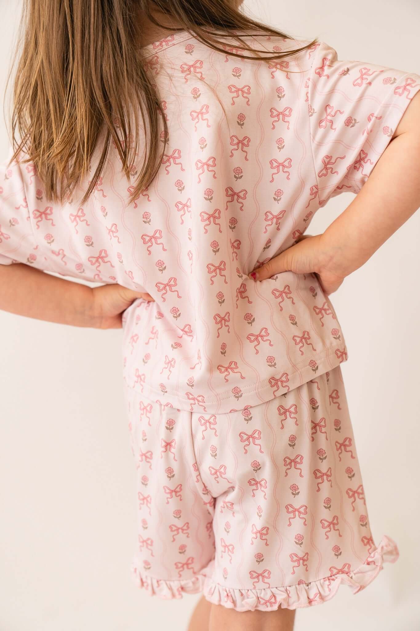 Pajamas Set - Bows - Annie Bean