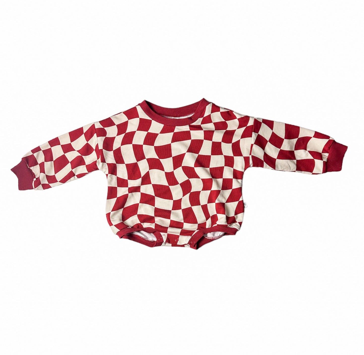 Retro Checkerboard | Bubble Rompers