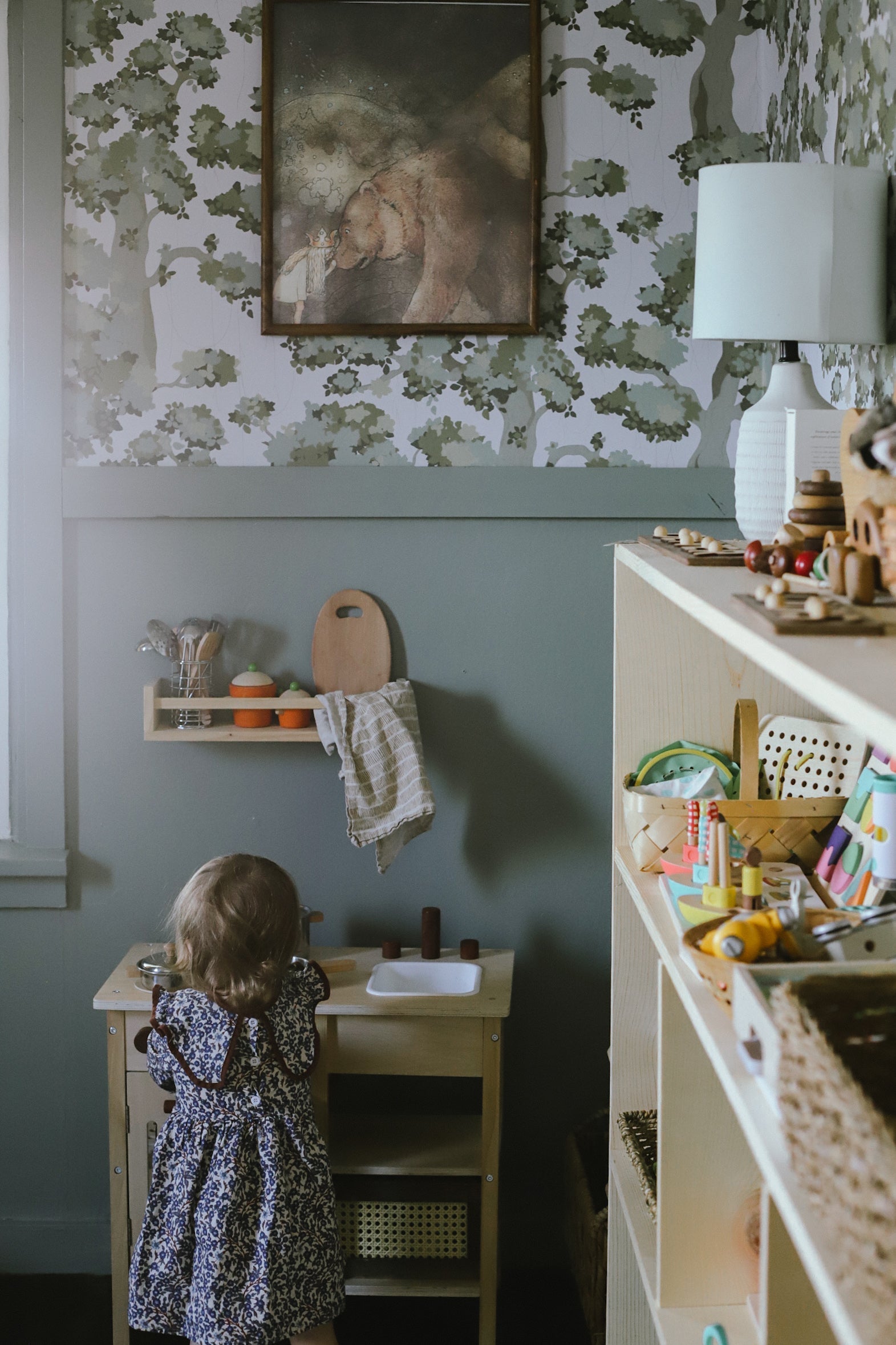 Wilma Wallpaper by Grateful Artsy Soul - Loomwell Home Goods