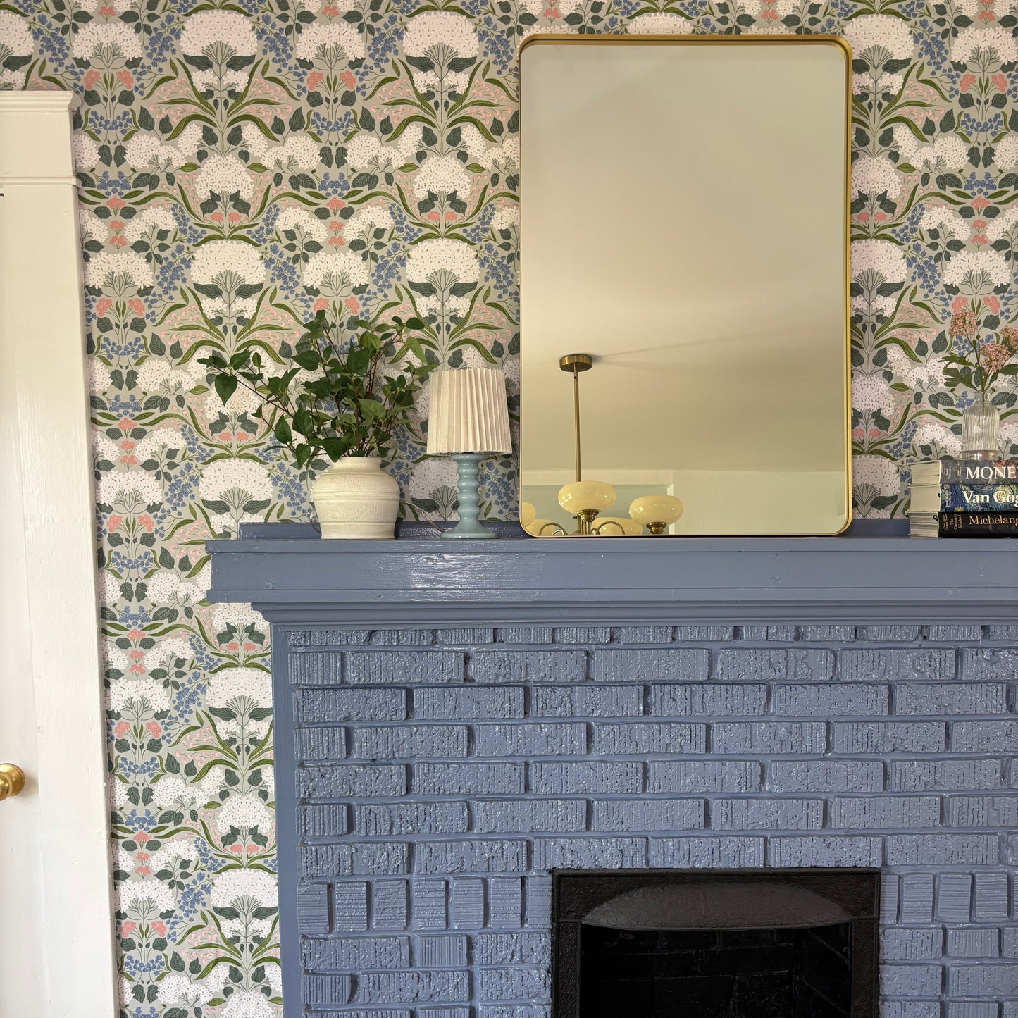 Catherine Floral Wallpaper by Ashton Elizabeth - Loomwell Home Goods