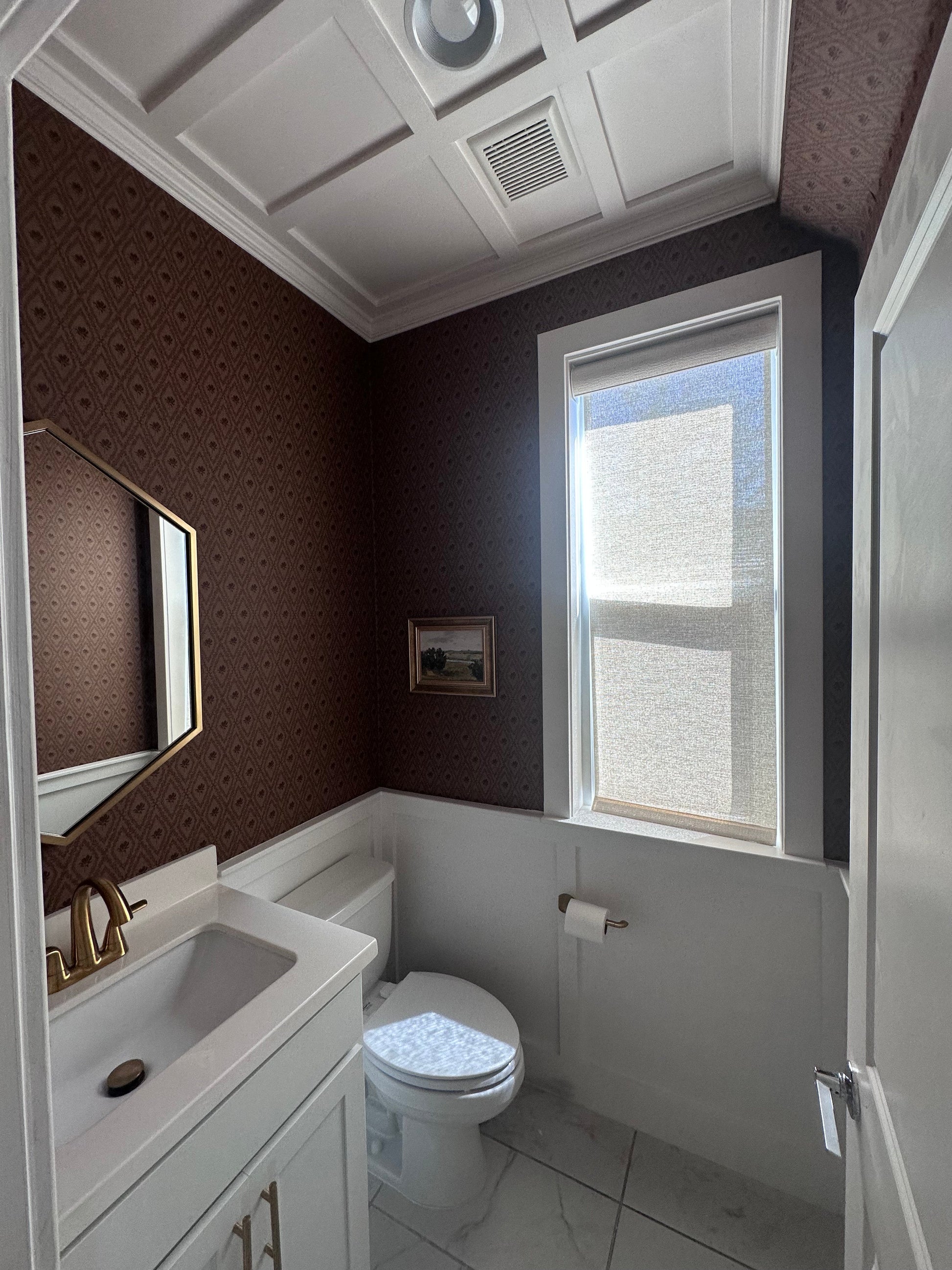 Violet Wallpaper by Taddy Mikelaites - Loomwell Home Goods