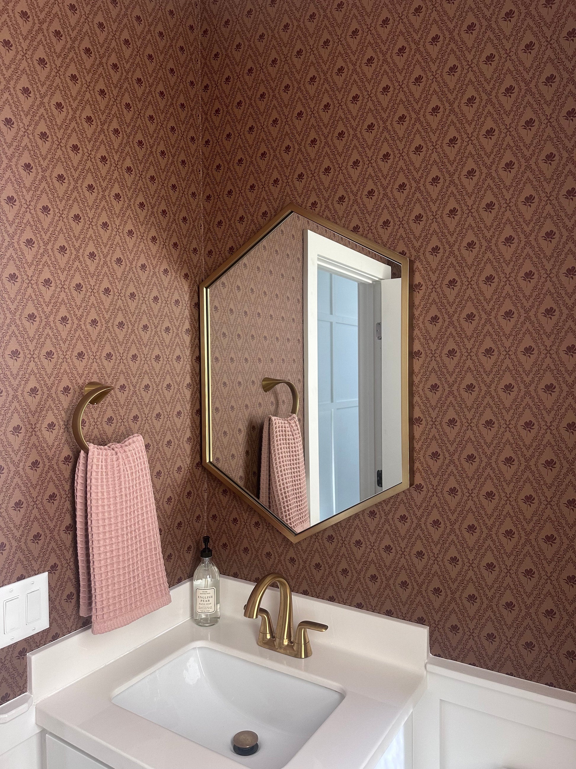 Violet Wallpaper by Taddy Mikelaites - Loomwell Home Goods