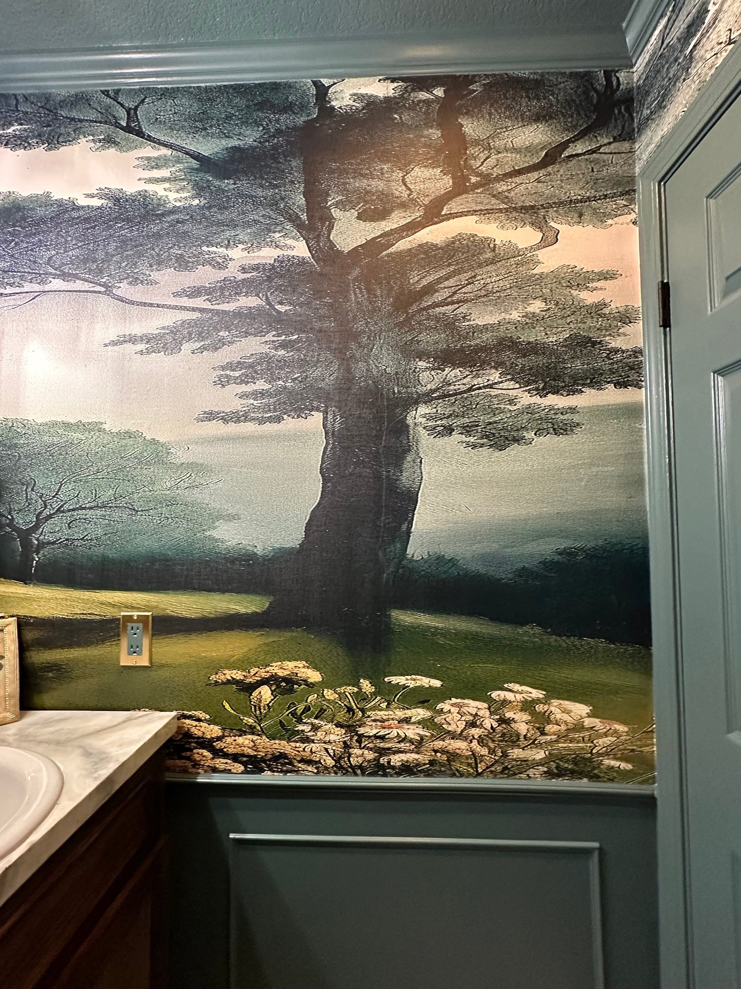 Sterling Landscape Mural Wallpaper - Loomwell Home Goods