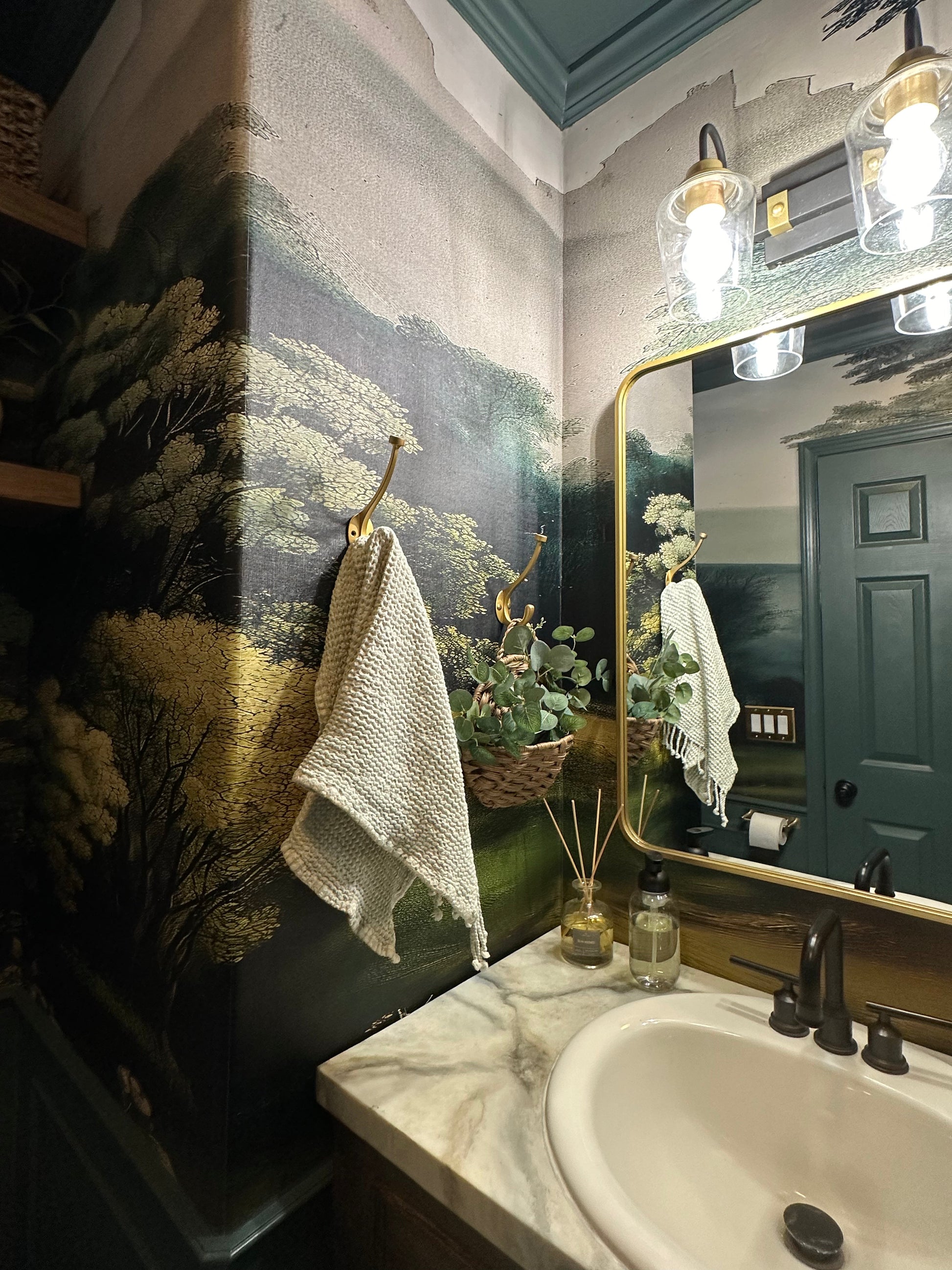 Sterling Landscape Mural Wallpaper - Loomwell Home Goods