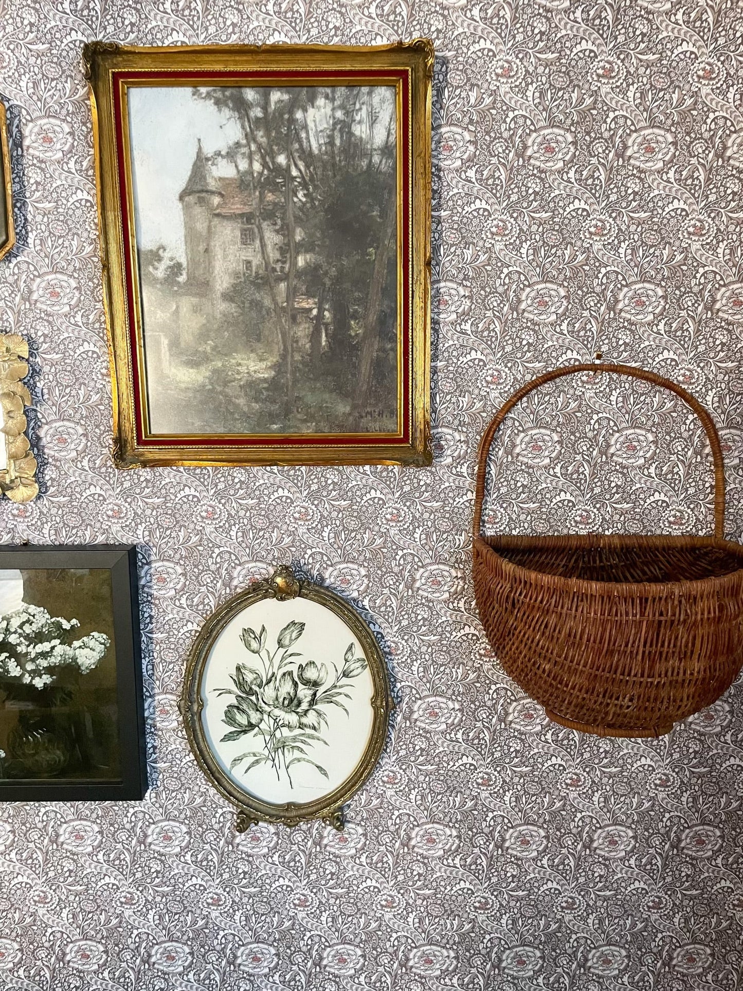 Annika Floral Wallpaper by Bear Bell - Loomwell Home Goods