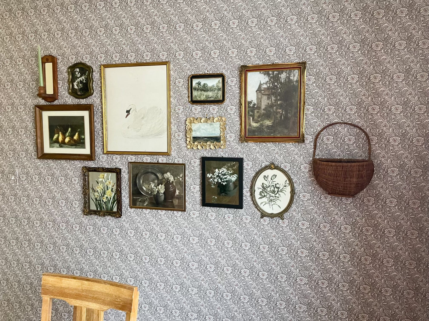 Annika Floral Wallpaper by Bear Bell - Loomwell Home Goods