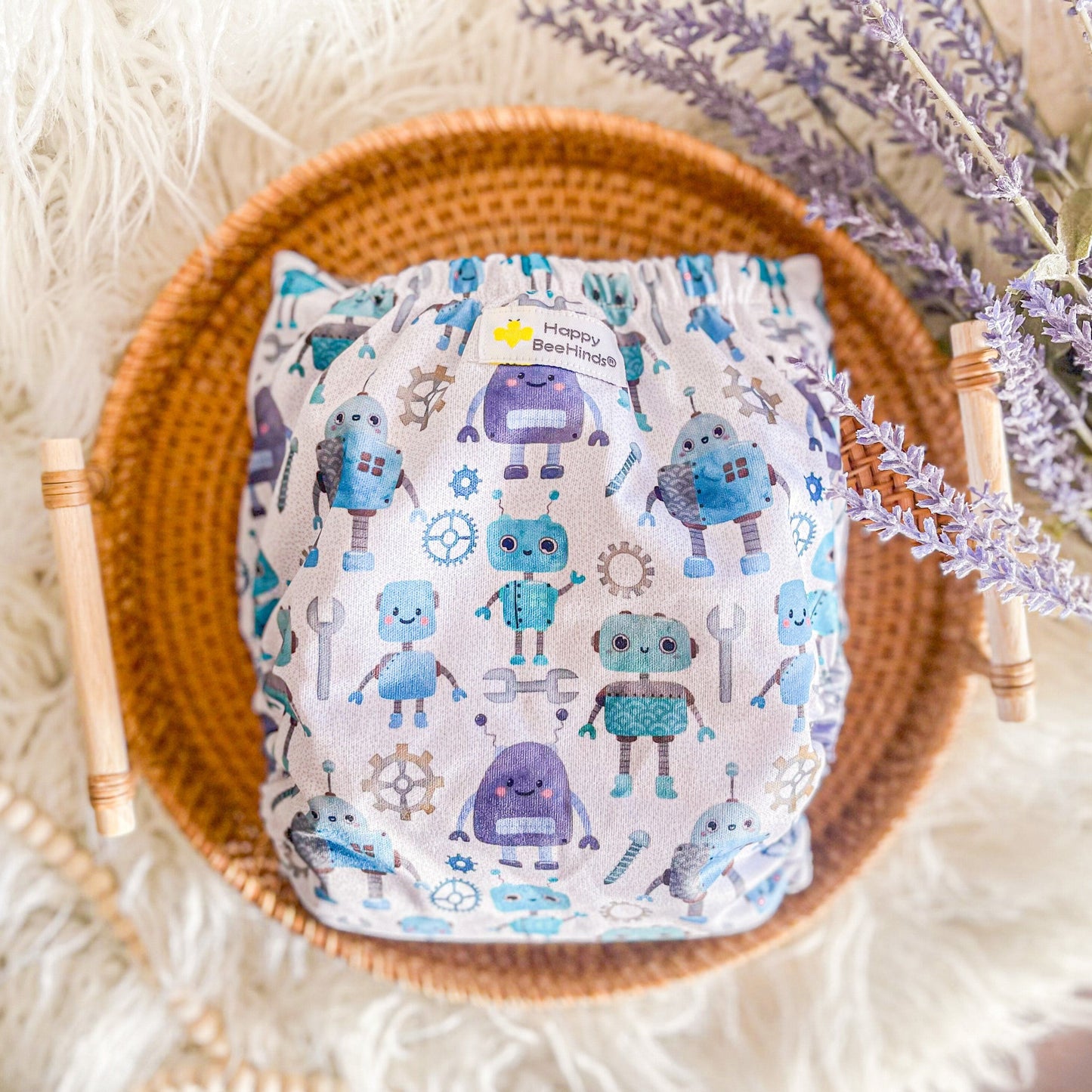 The "Grande" Pocket Diaper by Happy BeeHinds - Creative Collection