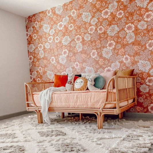 Flora Wallpaper by Golden June - Loomwell Home Goods