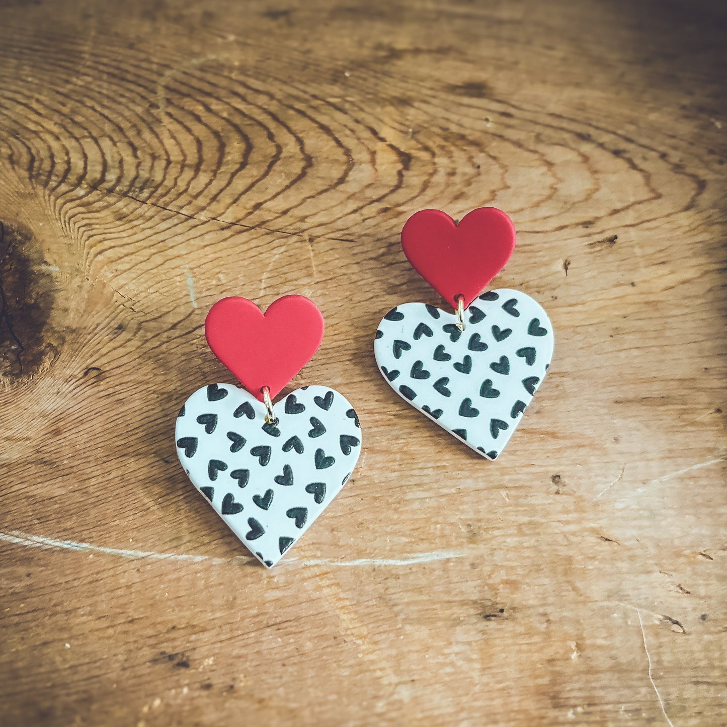 Adorable Valentines Heart Earrings