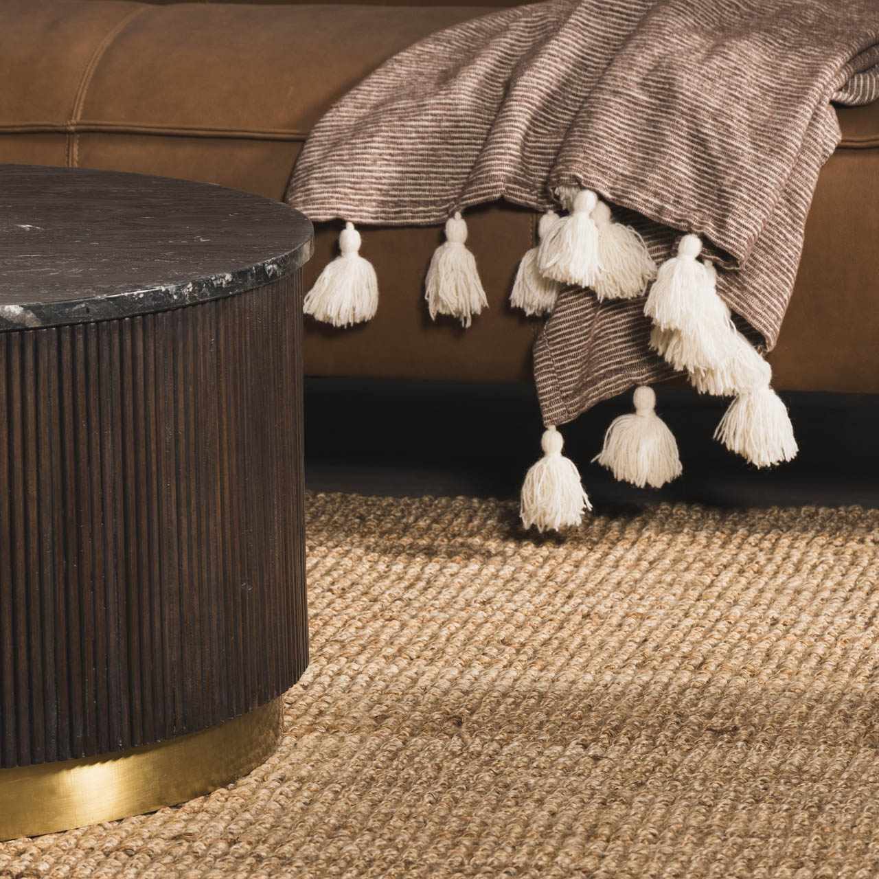 Oaks Perfect Flatweave Jute Rug