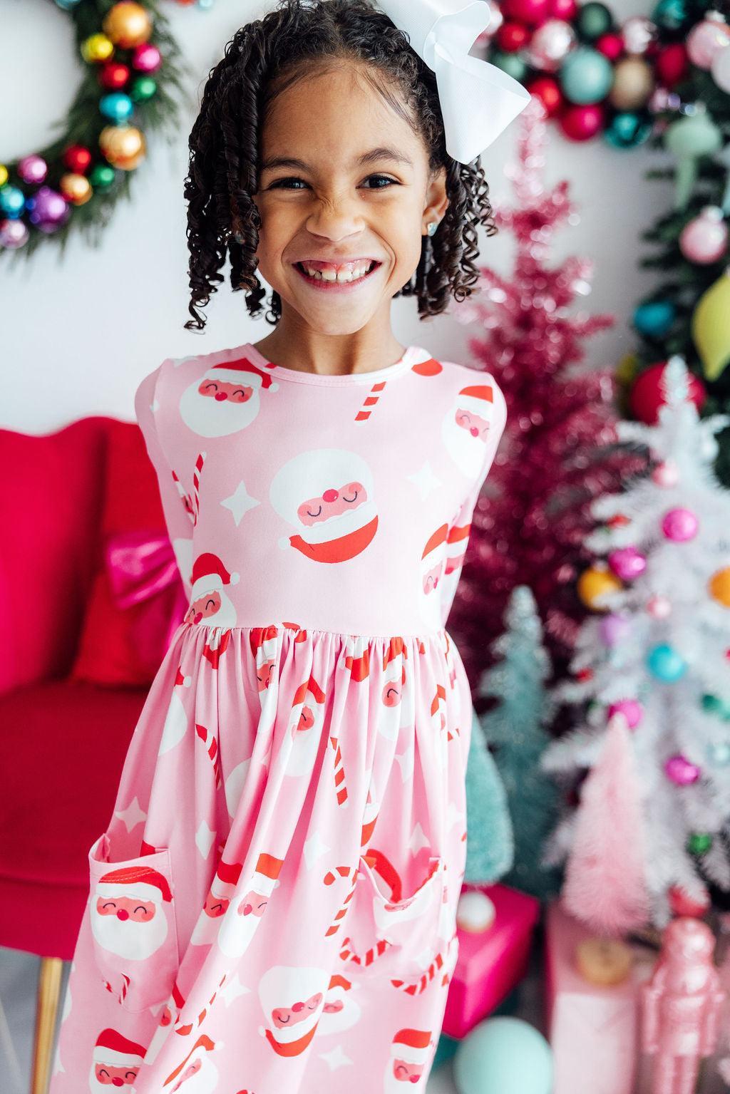 Jingle Bells Christmas Twirl Dress