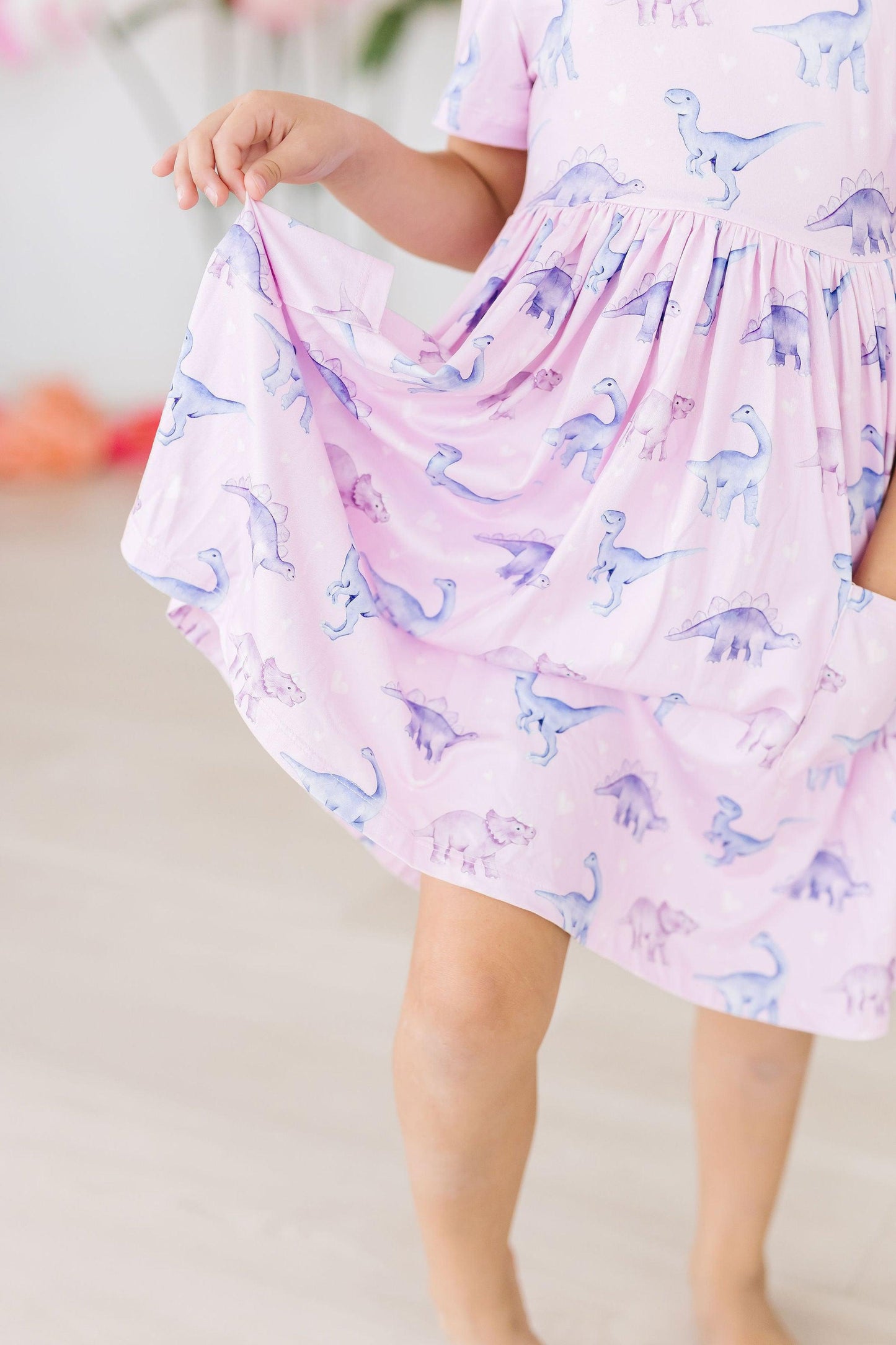 Jurassic Joy S/S Pocket Twirl Dress - Mila & Rose ®