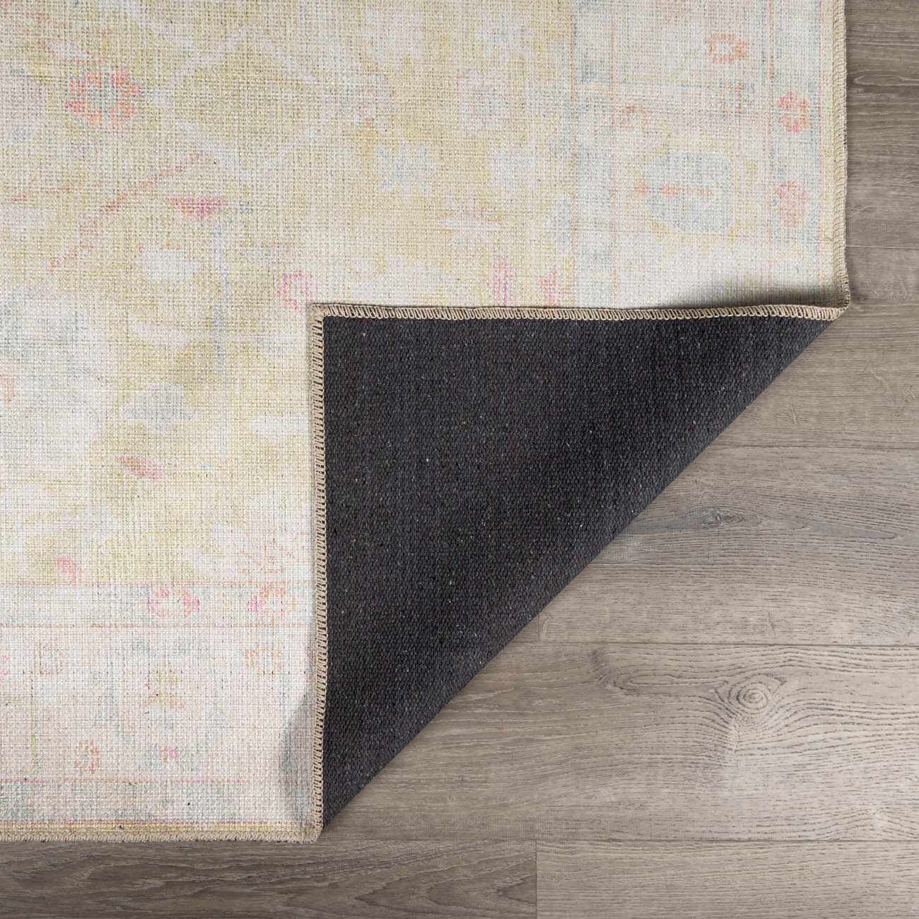 Bozkurt Distressed Washable Rug - Boutique Rugs