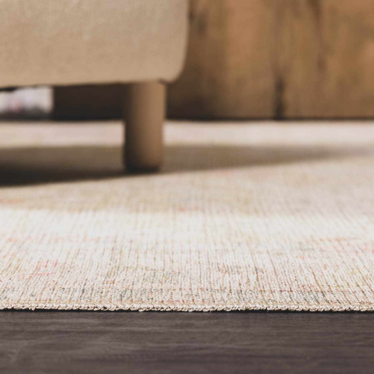 Bozkurt Distressed Washable Rug - Boutique Rugs