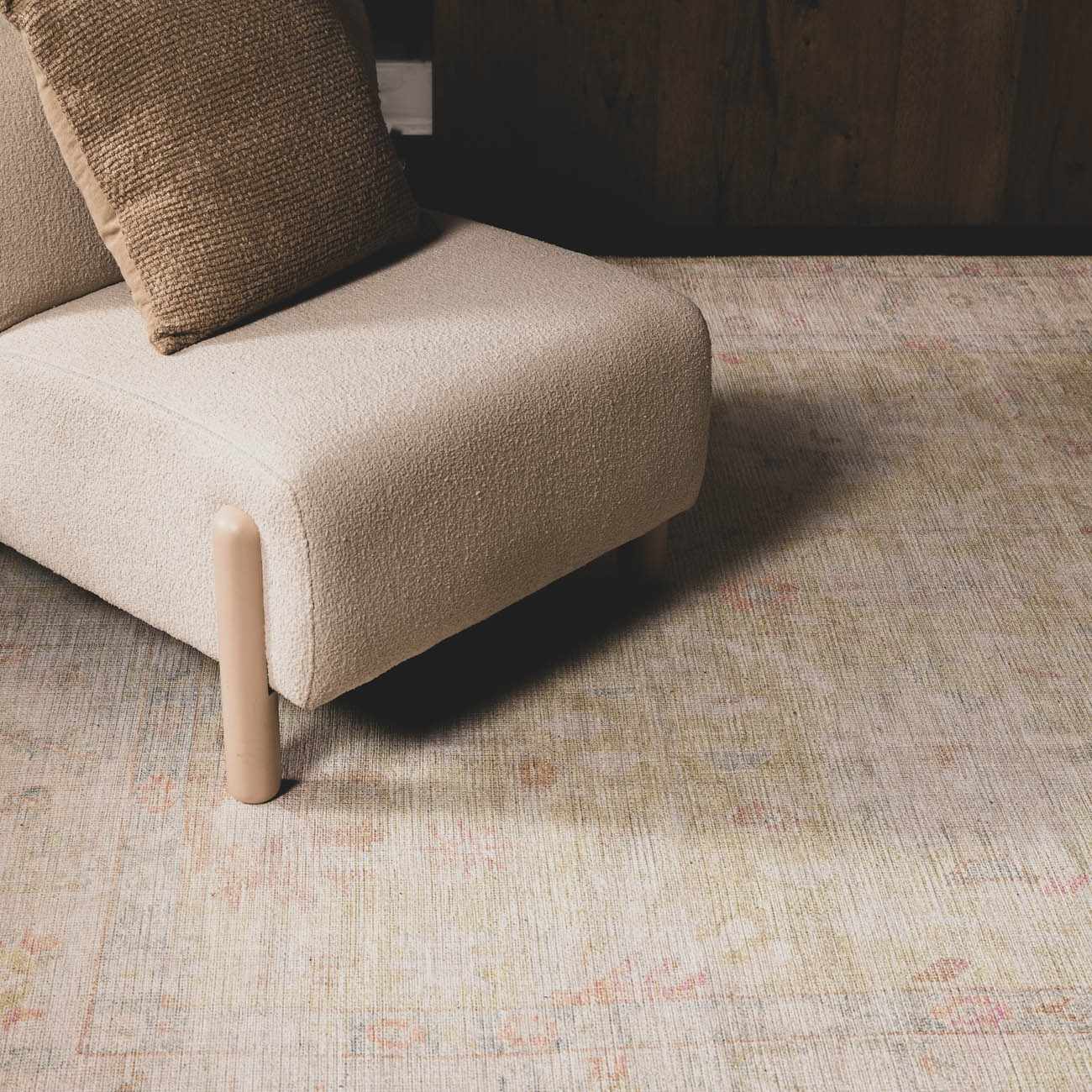 Bozkurt Distressed Washable Rug - Boutique Rugs