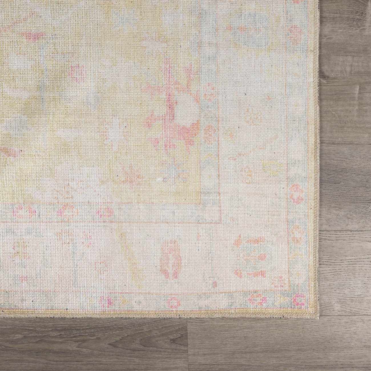Bozkurt Distressed Washable Rug - Boutique Rugs