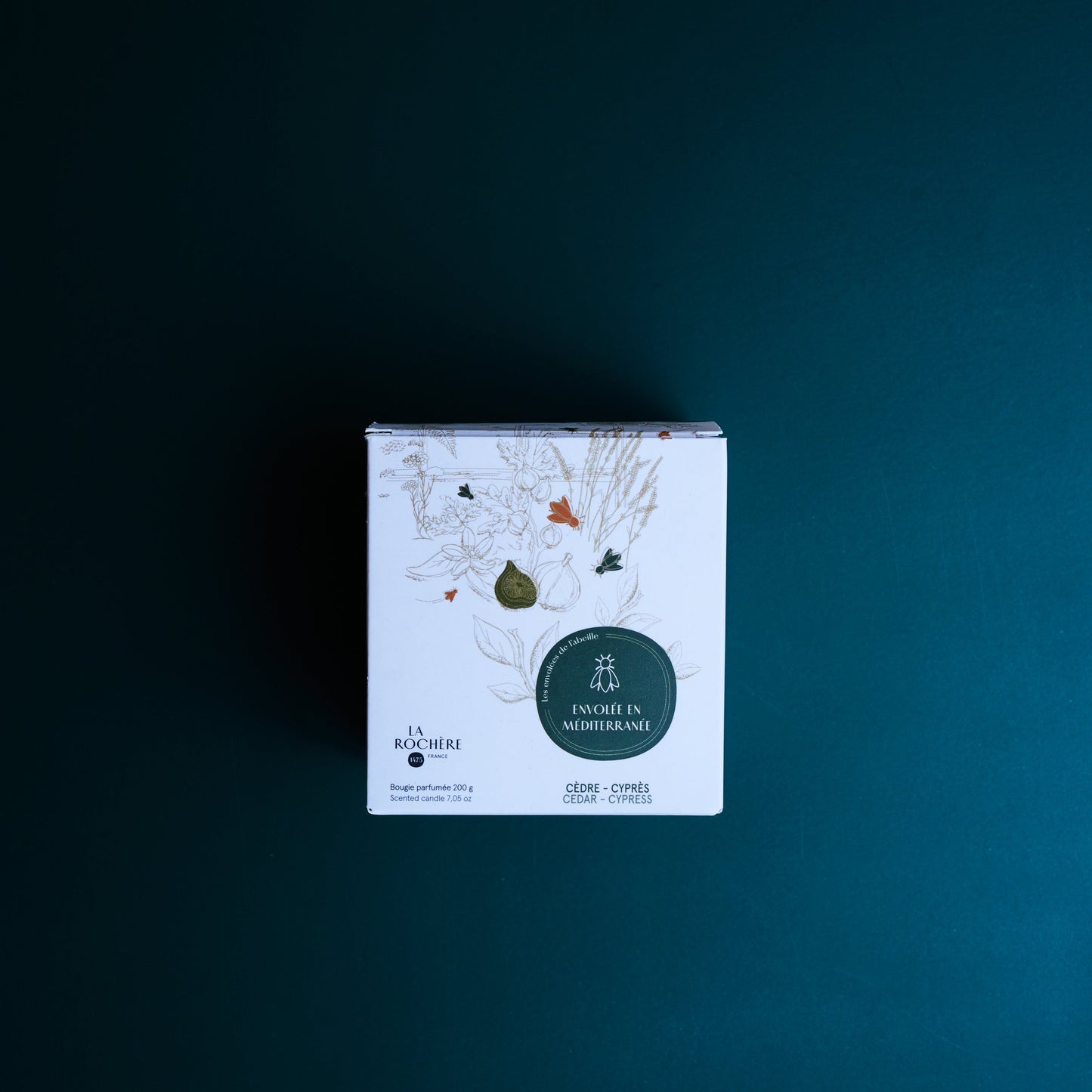 Winter Garden Bee Soy Candle - made in France - La Rochere NA