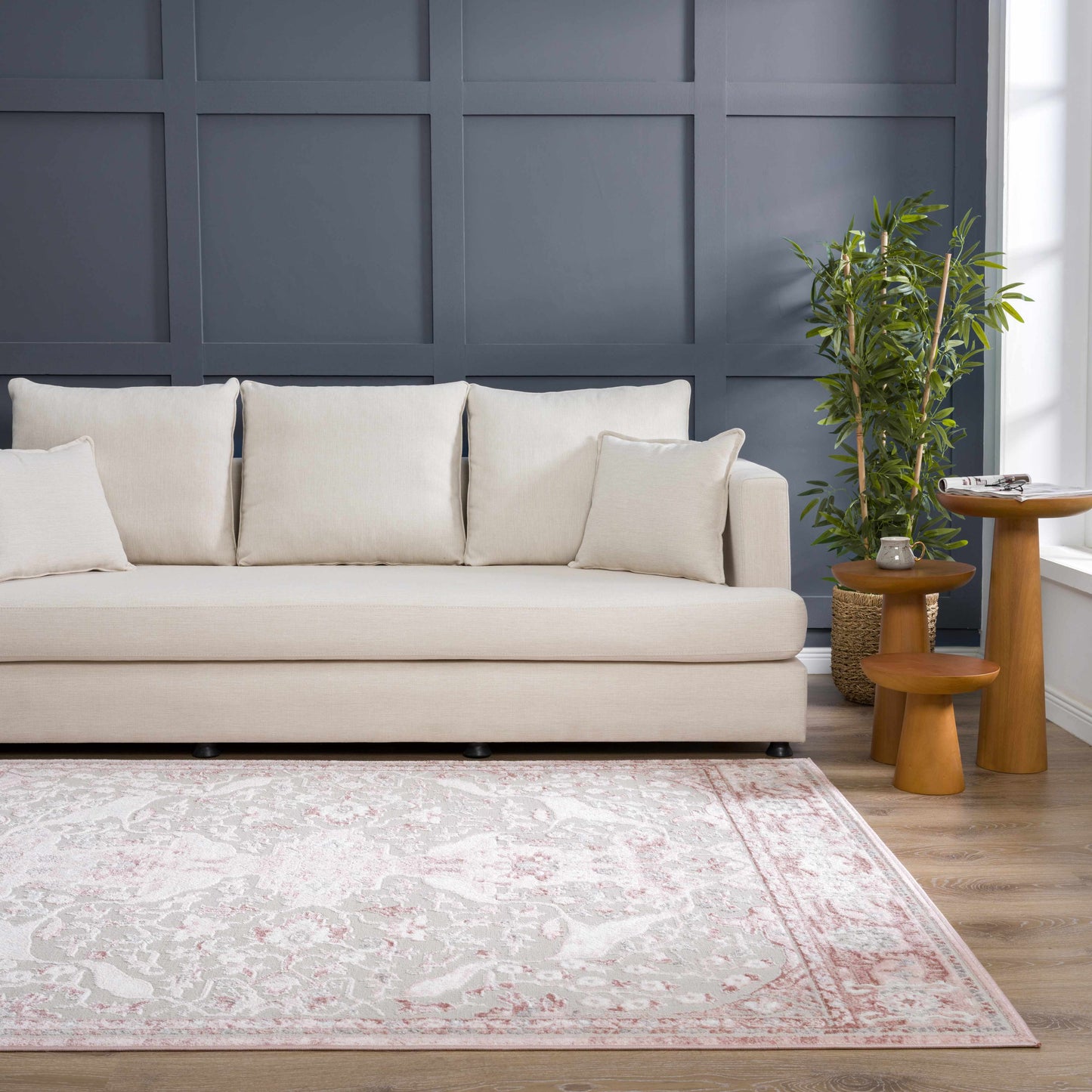 Zora Pink Area Rug - Boutique Rugs