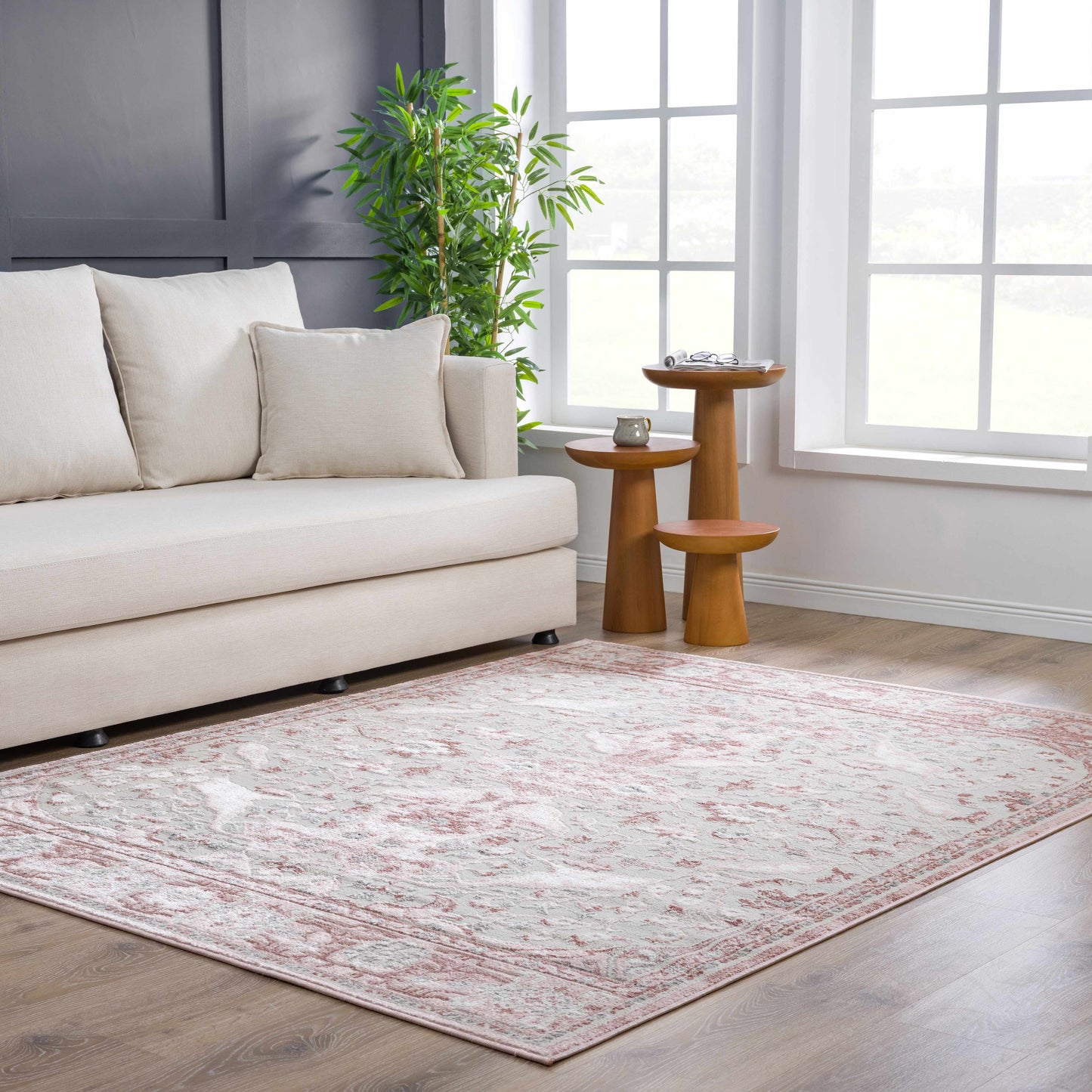 Zora Pink Area Rug - Boutique Rugs
