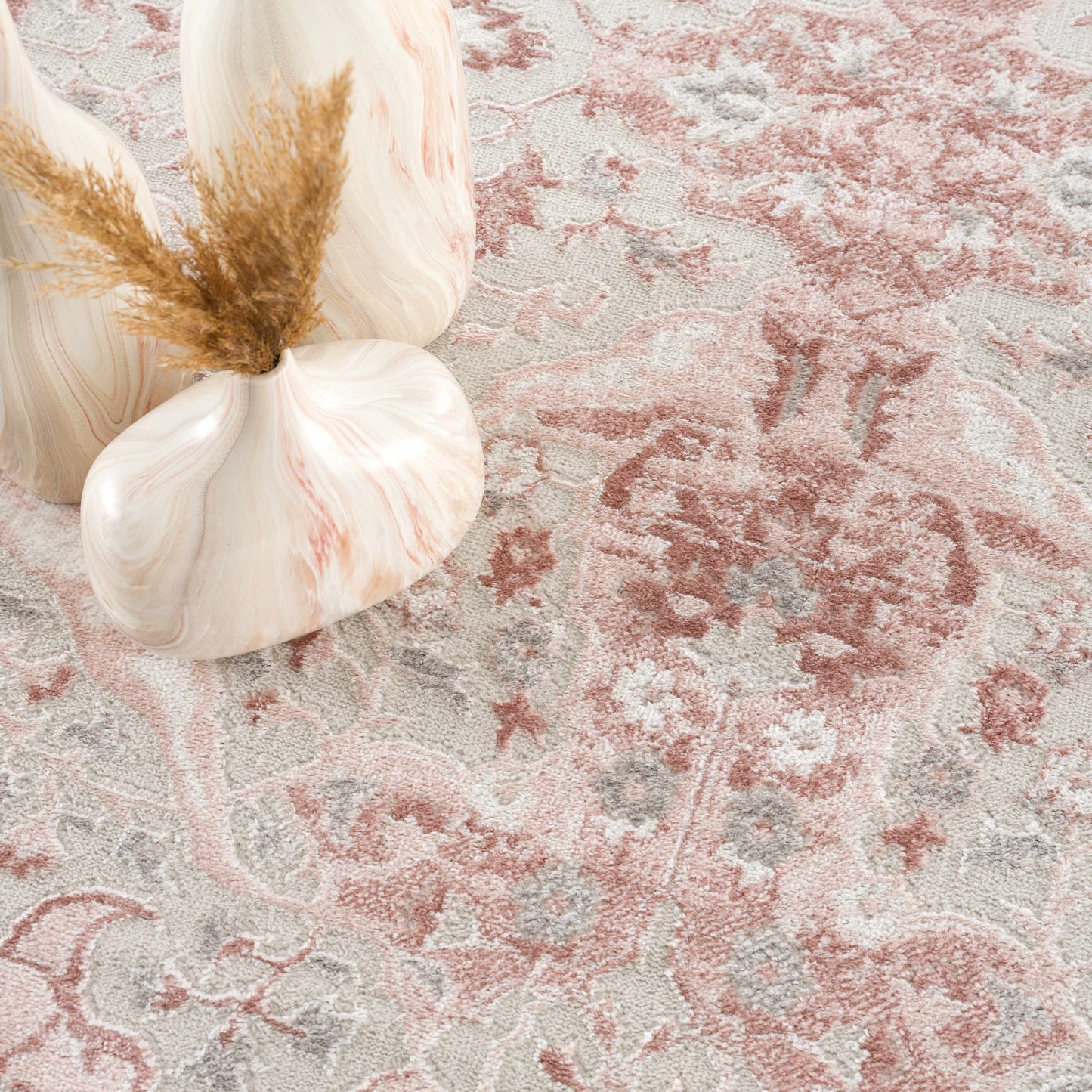 Zora Pink Area Rug - Boutique Rugs