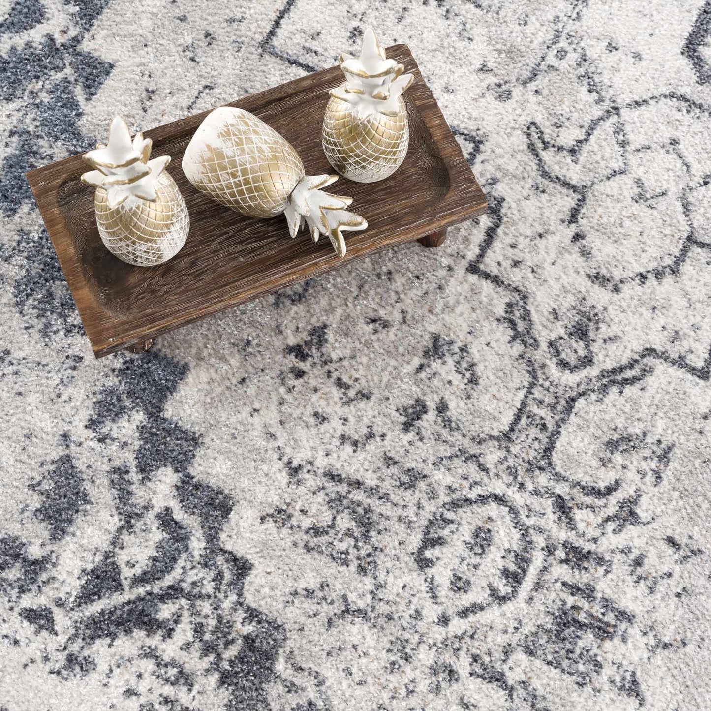 Ivory Hera Washable Area Rug - Boutique Rugs