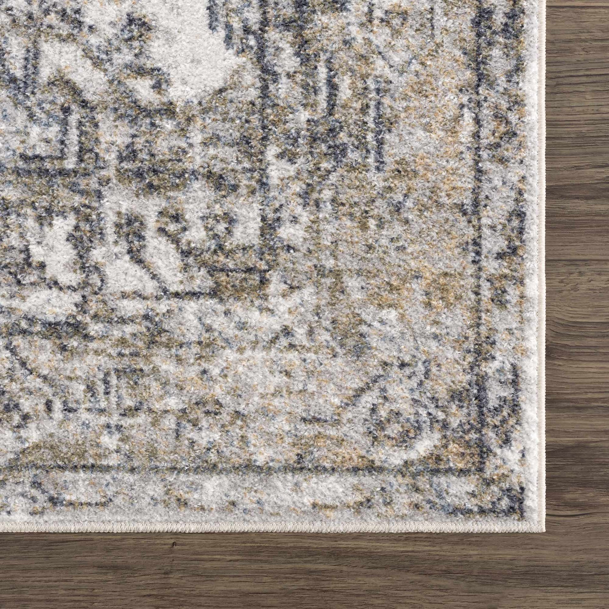 Olive Hera Washable Area Rug - Boutique Rugs