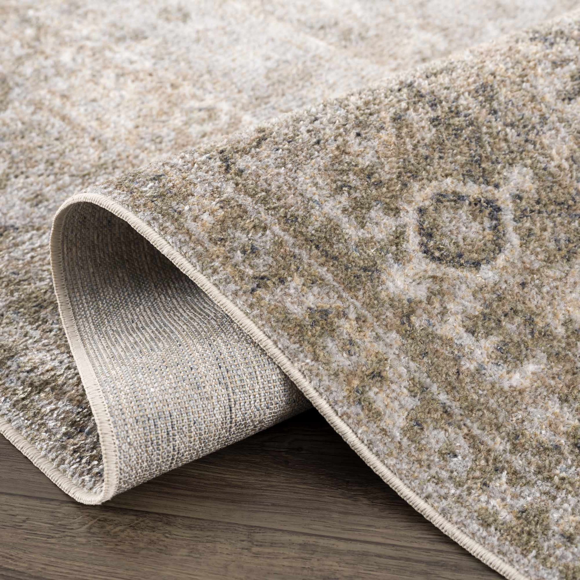 Gael Cream Washable Area Rug - Boutique Rugs