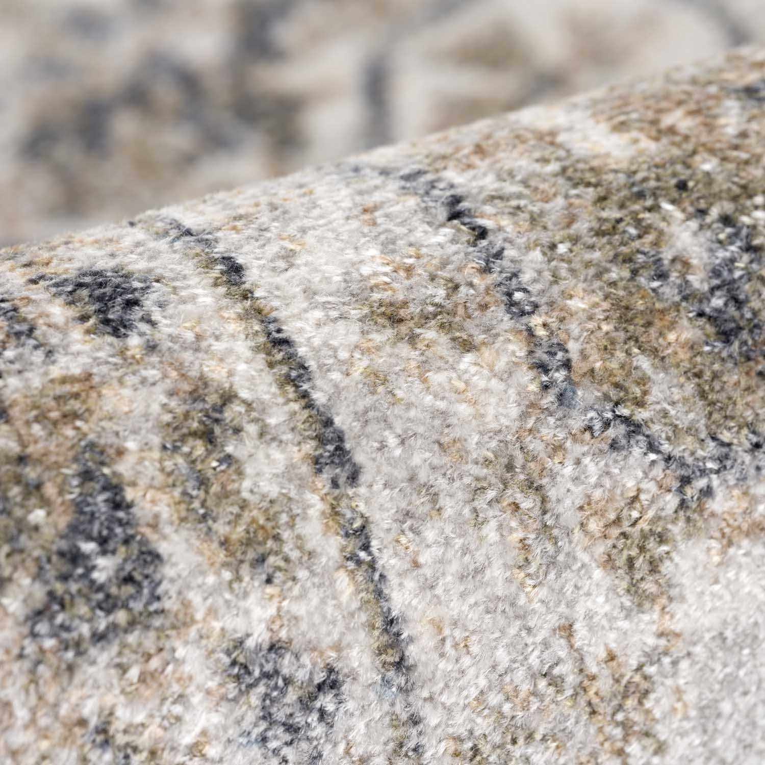 Rudo Beige Washable Area Rug - Boutique Rugs