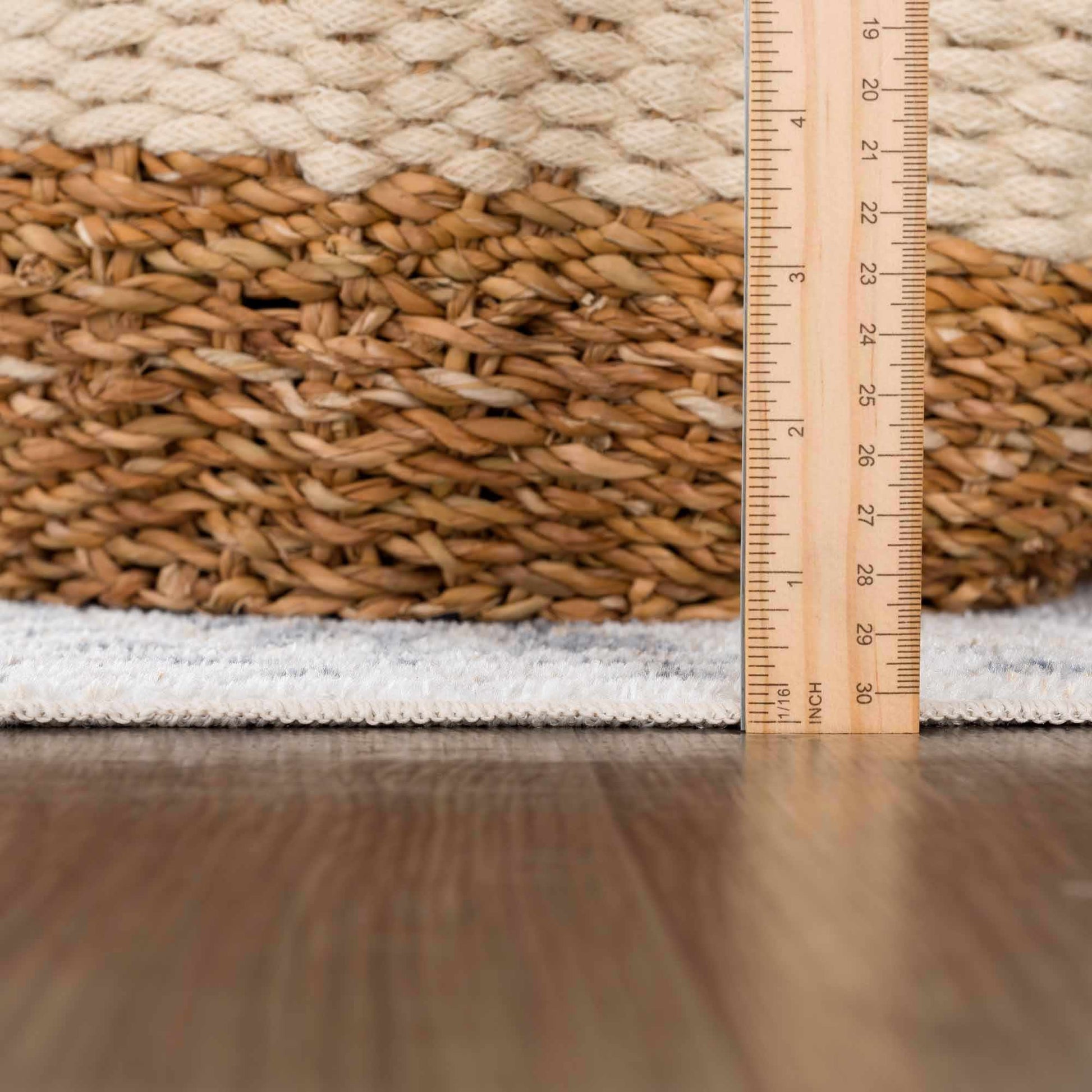 Rudo Cream Washable Area Rug - Boutique Rugs