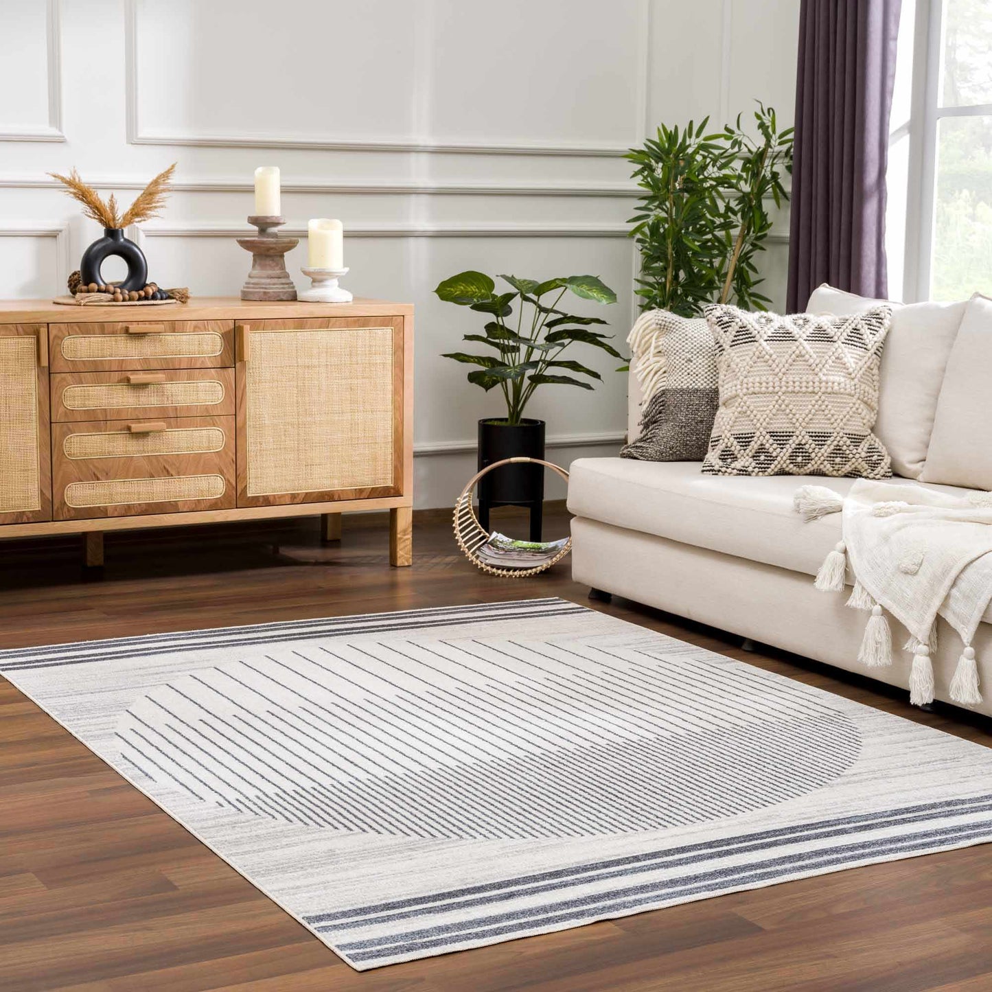 Thad Washable Area Rug - Boutique Rugs