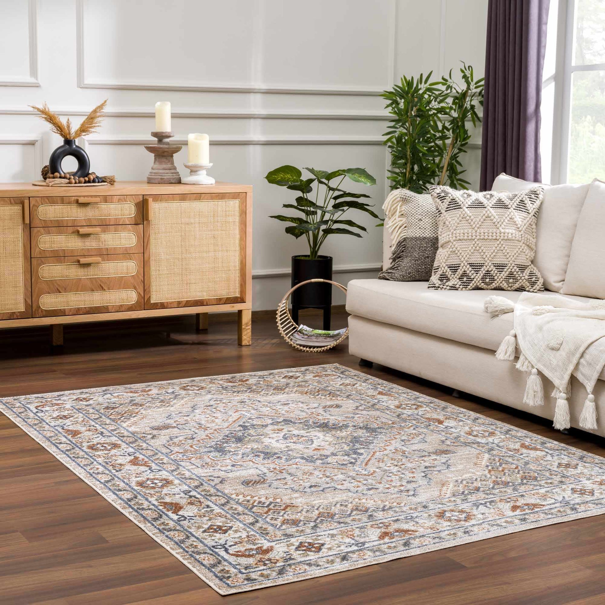 Erez Washable Area Rug - Boutique Rugs