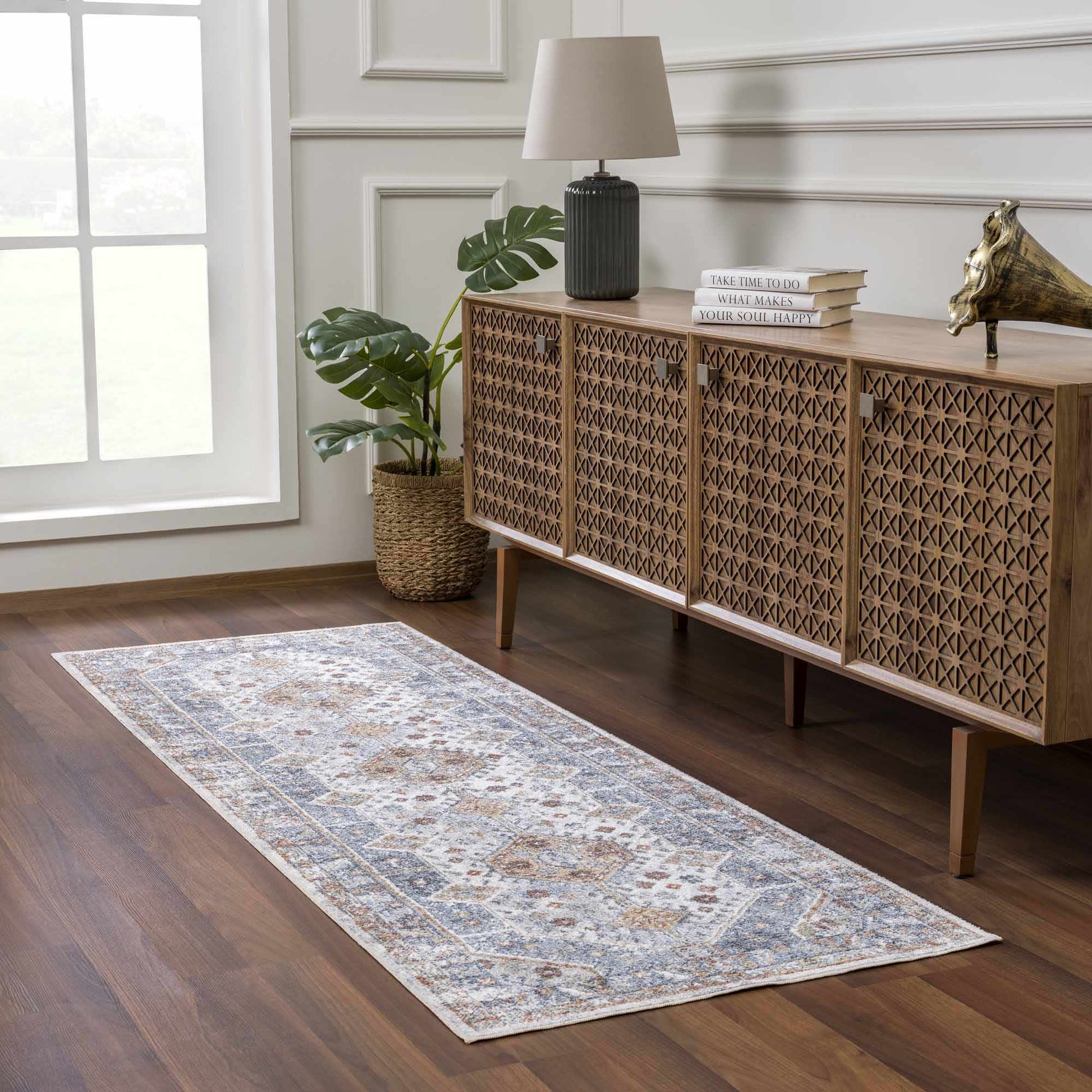Afya Washable Area Rug - Boutique Rugs