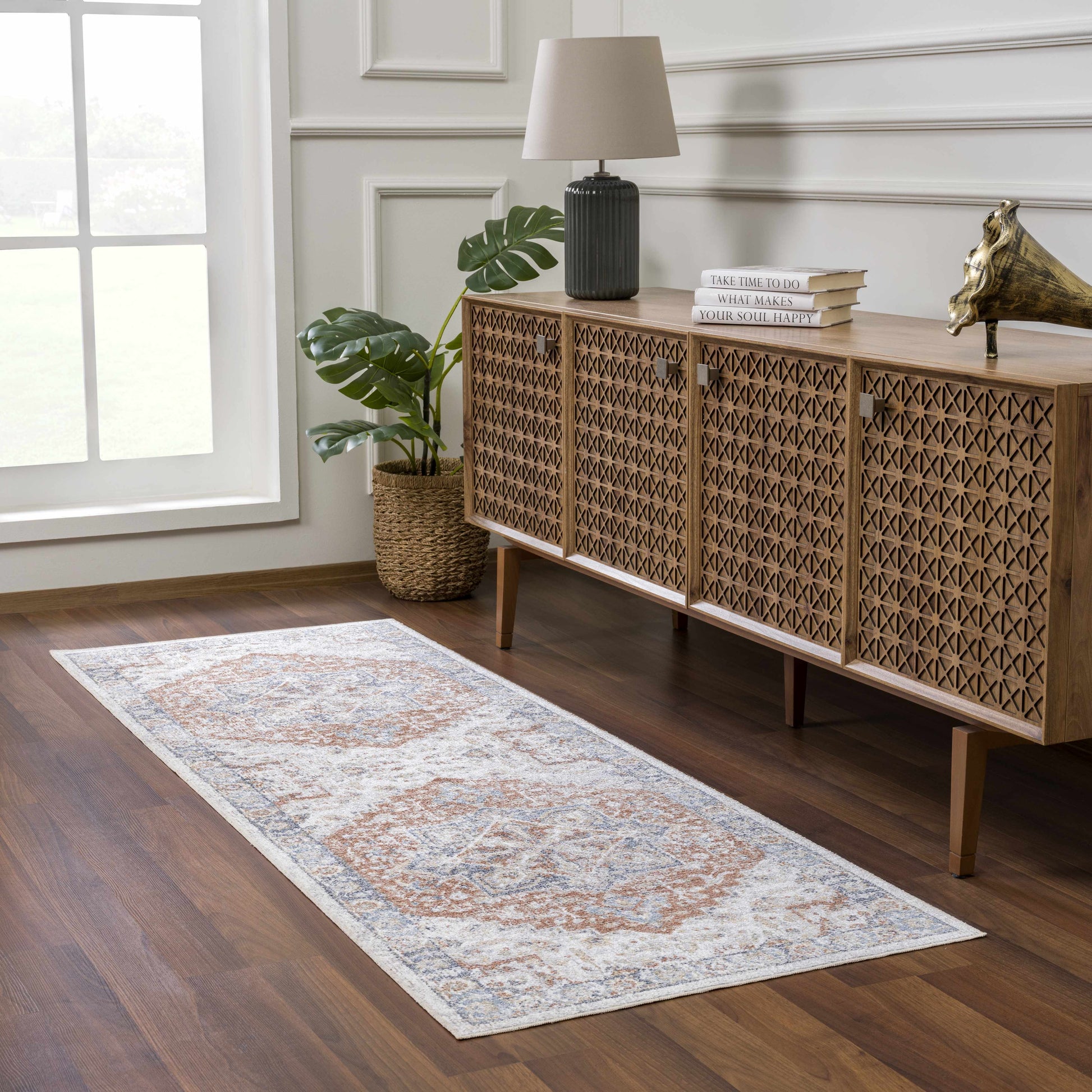 Neta Washable Area Rug - Boutique Rugs