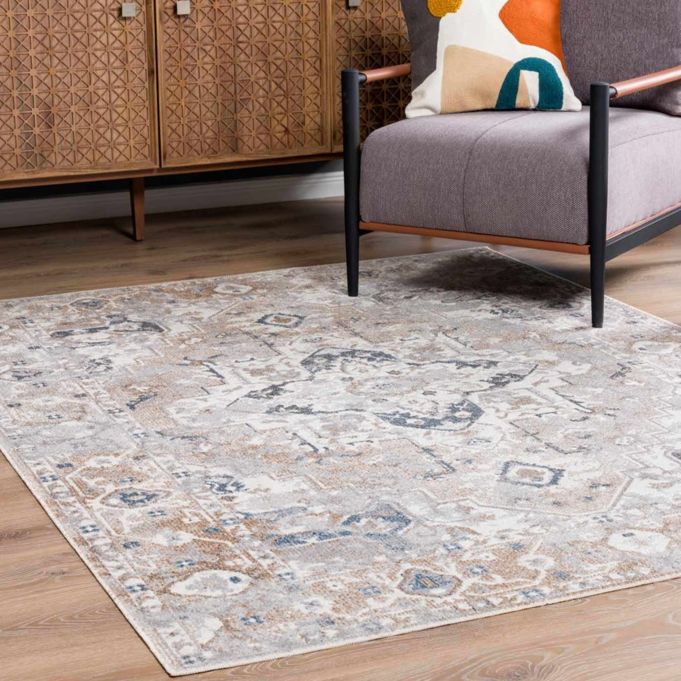 Dobry Washable Area Rug - Boutique Rugs